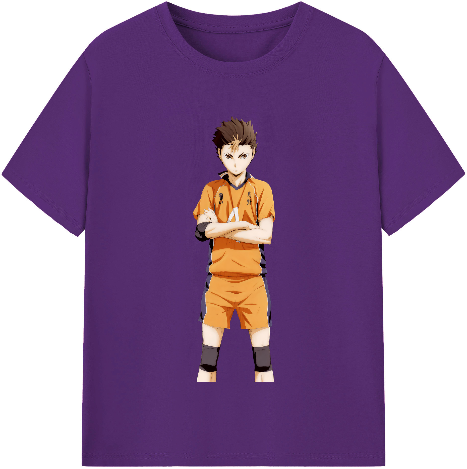 （画像用） ハイキュー!! Haikyu!! 綿100％半袖Tシャツ（フロントプリント）