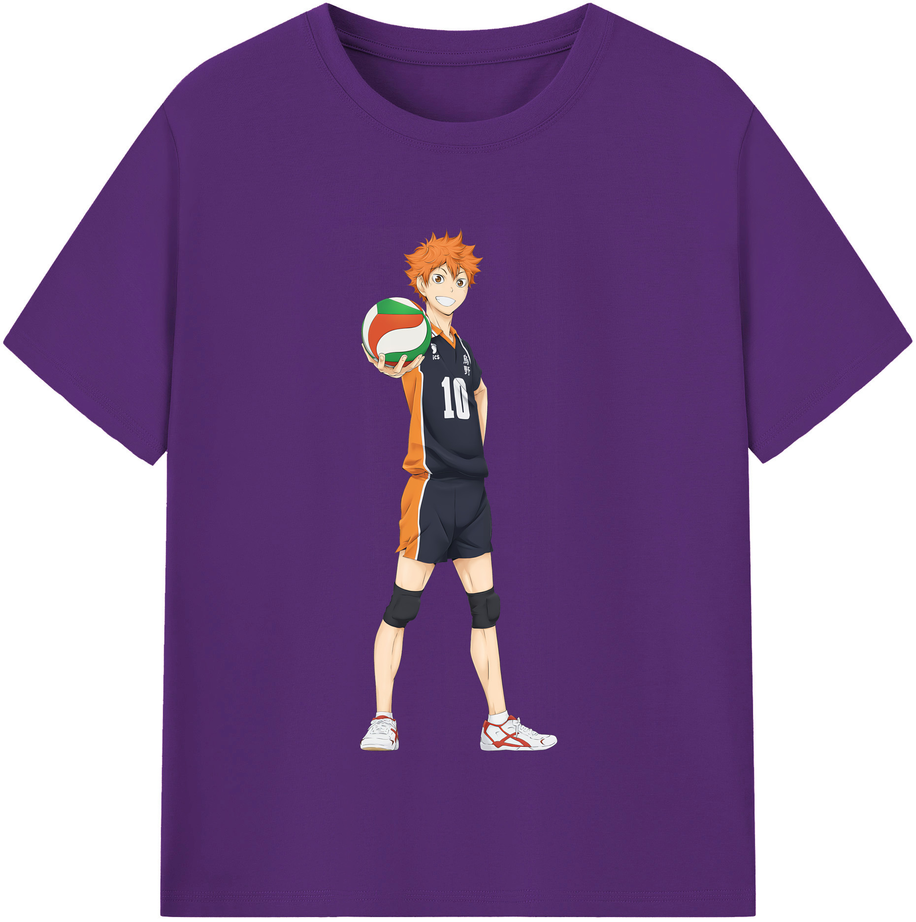 （画像用） ハイキュー!! Haikyu!! 綿100％半袖Tシャツ（フロントプリント）