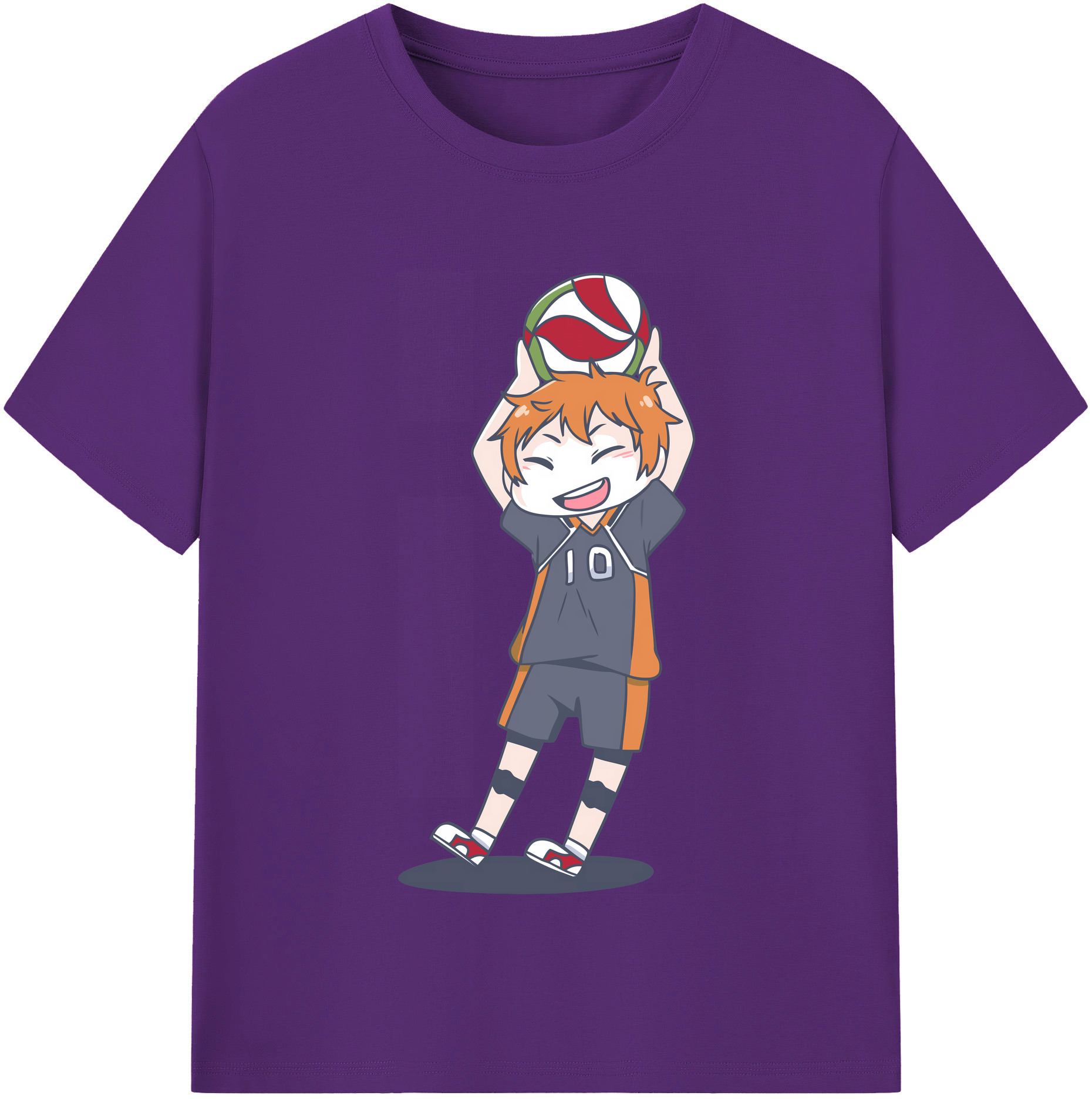 （画像用） ハイキュー!! Haikyu!! 綿100％半袖Tシャツ（フロントプリント）