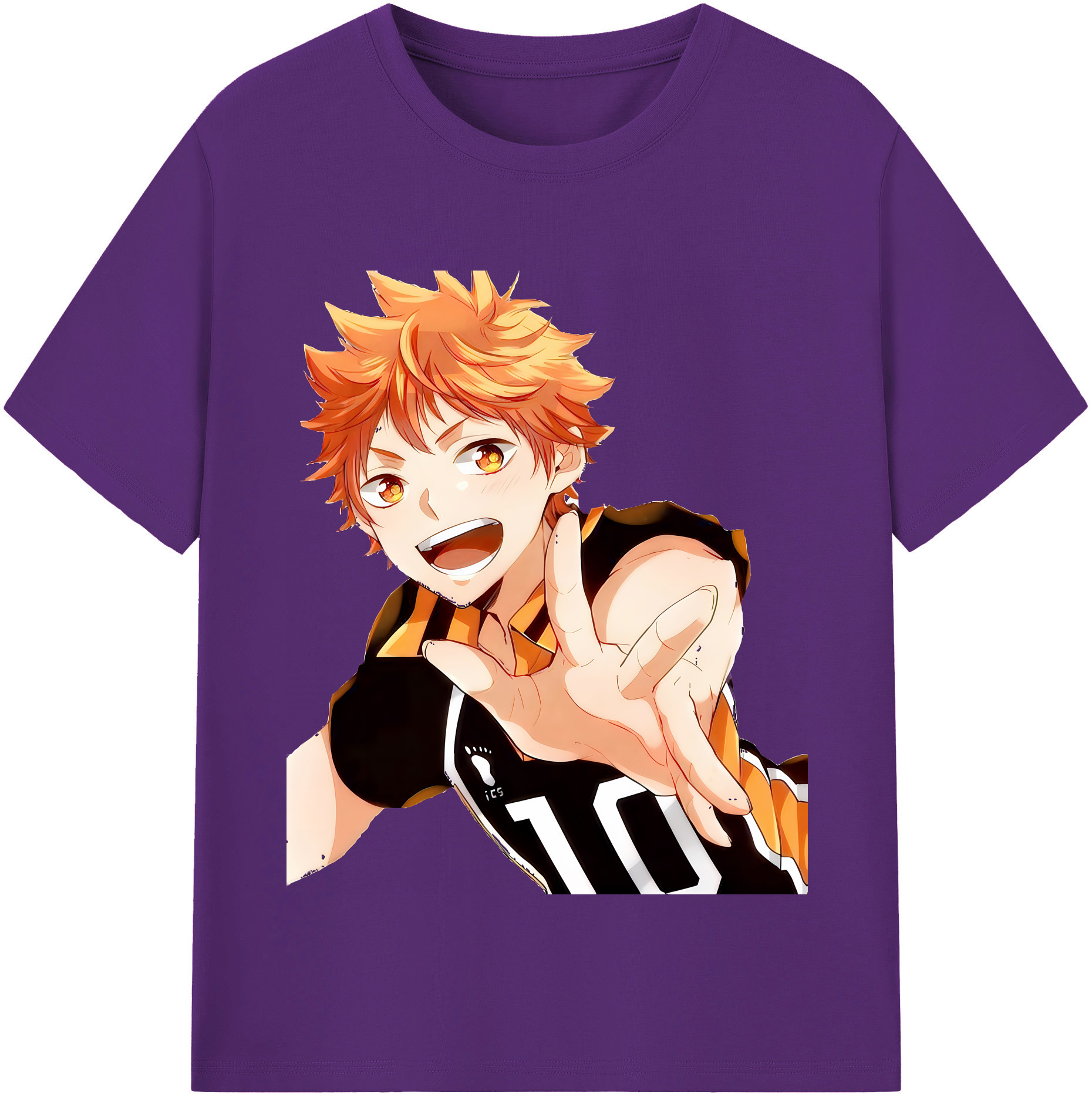 （画像用） ハイキュー!! Haikyu!! 綿100％半袖Tシャツ（フロントプリント）