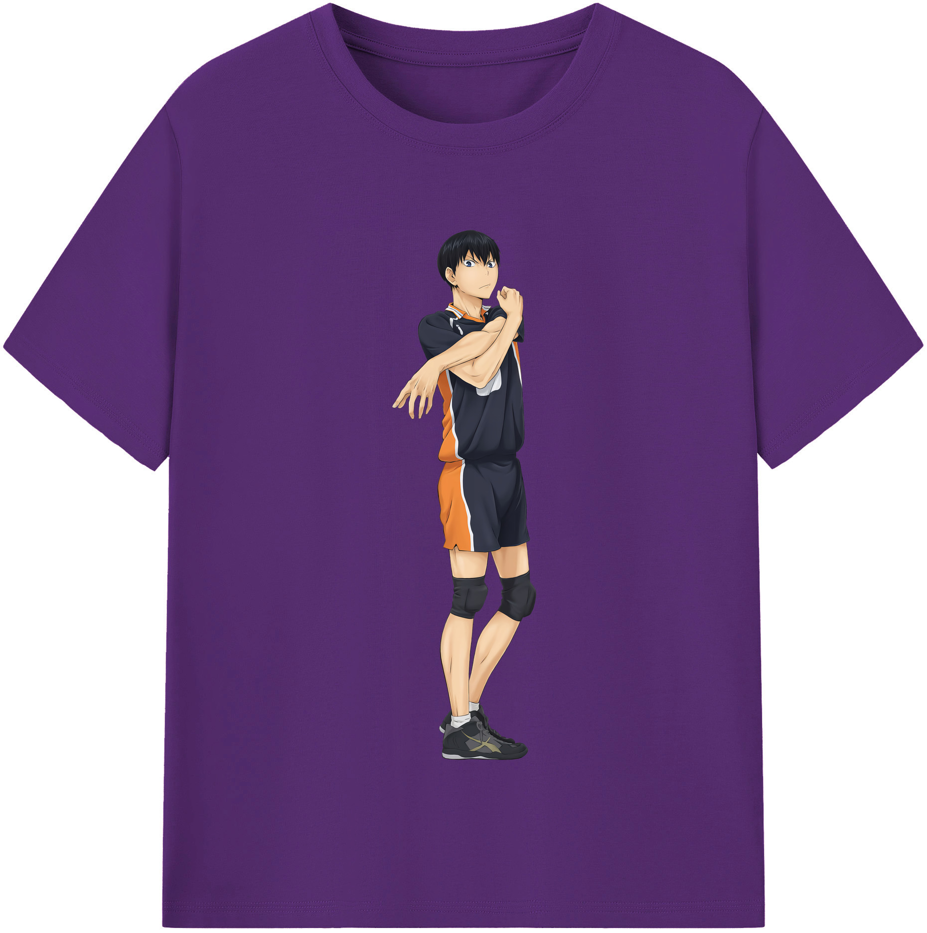 （画像用） ハイキュー!! Haikyu!! 綿100％半袖Tシャツ（フロントプリント）