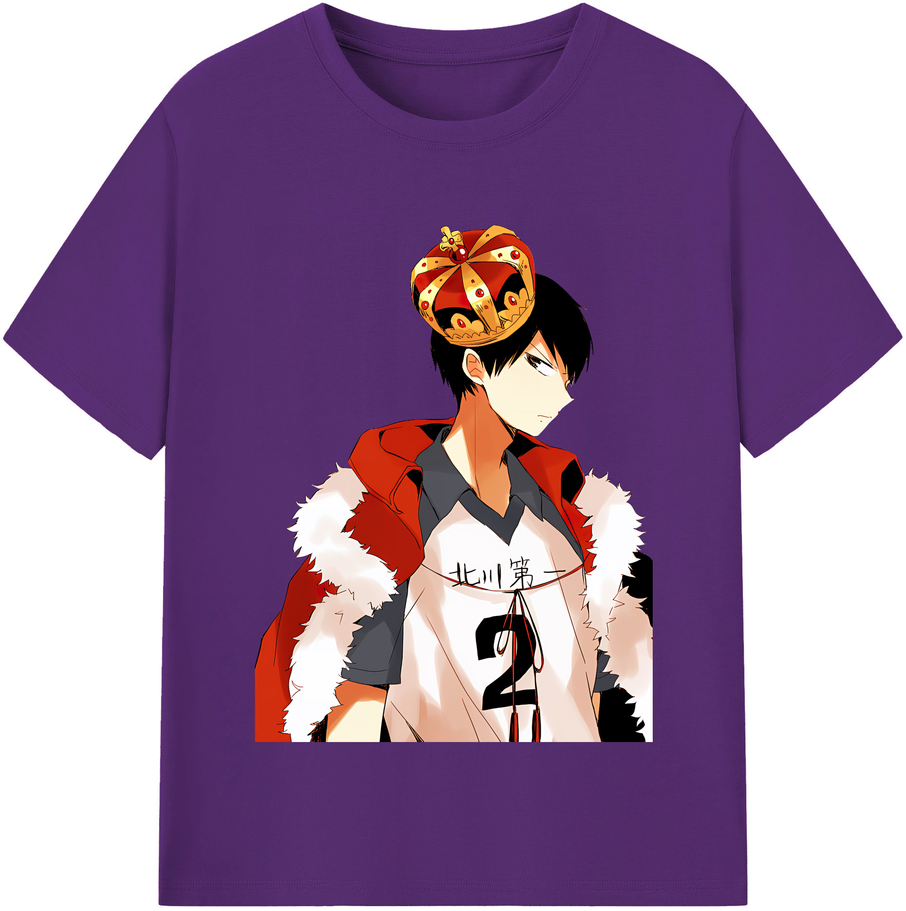 （画像用） ハイキュー!! Haikyu!! 綿100％半袖Tシャツ（フロントプリント）