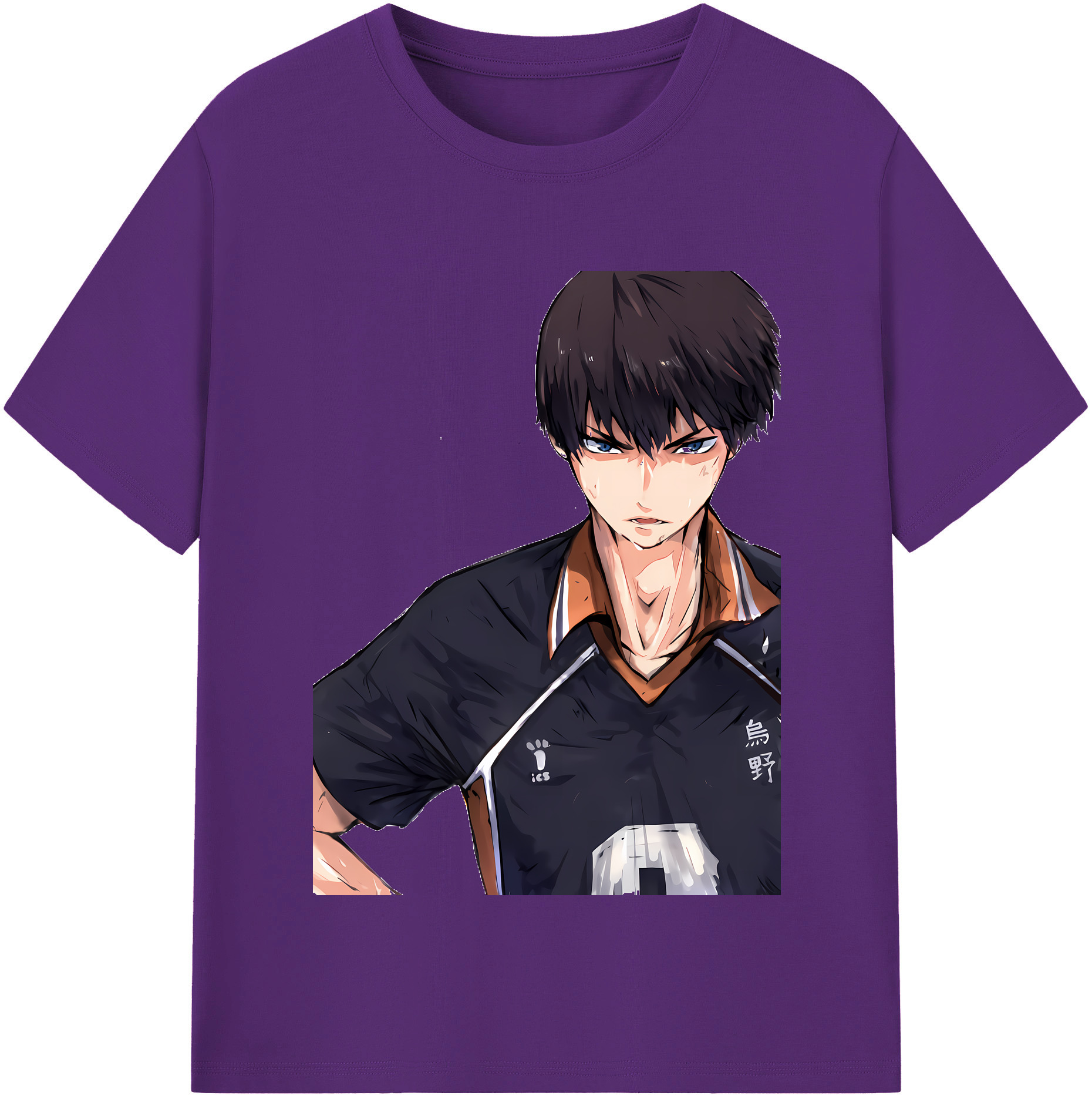 （画像用） ハイキュー!! Haikyu!! 綿100％半袖Tシャツ（フロントプリント）