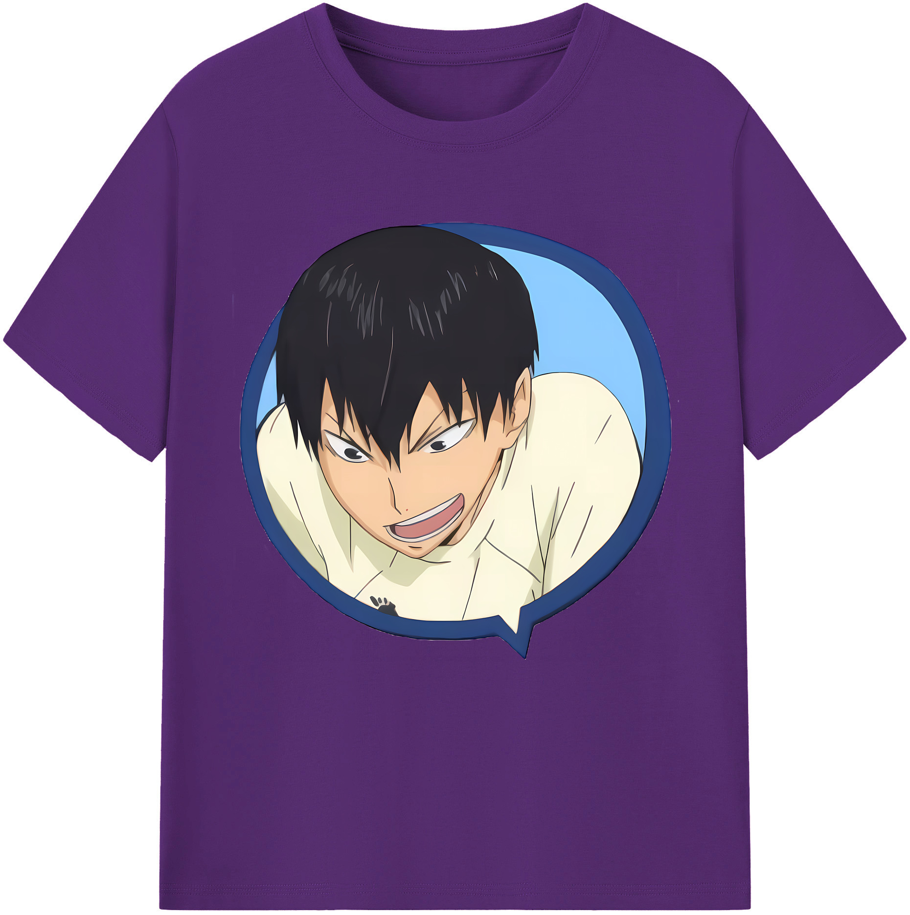 （画像用） ハイキュー!! Haikyu!! 綿100％半袖Tシャツ（フロントプリント）