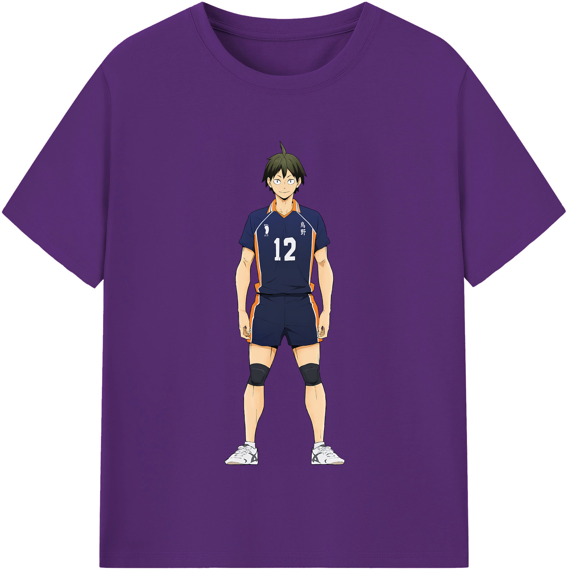 （画像用） ハイキュー!! Haikyu!! 綿100％半袖Tシャツ（フロントプリント）