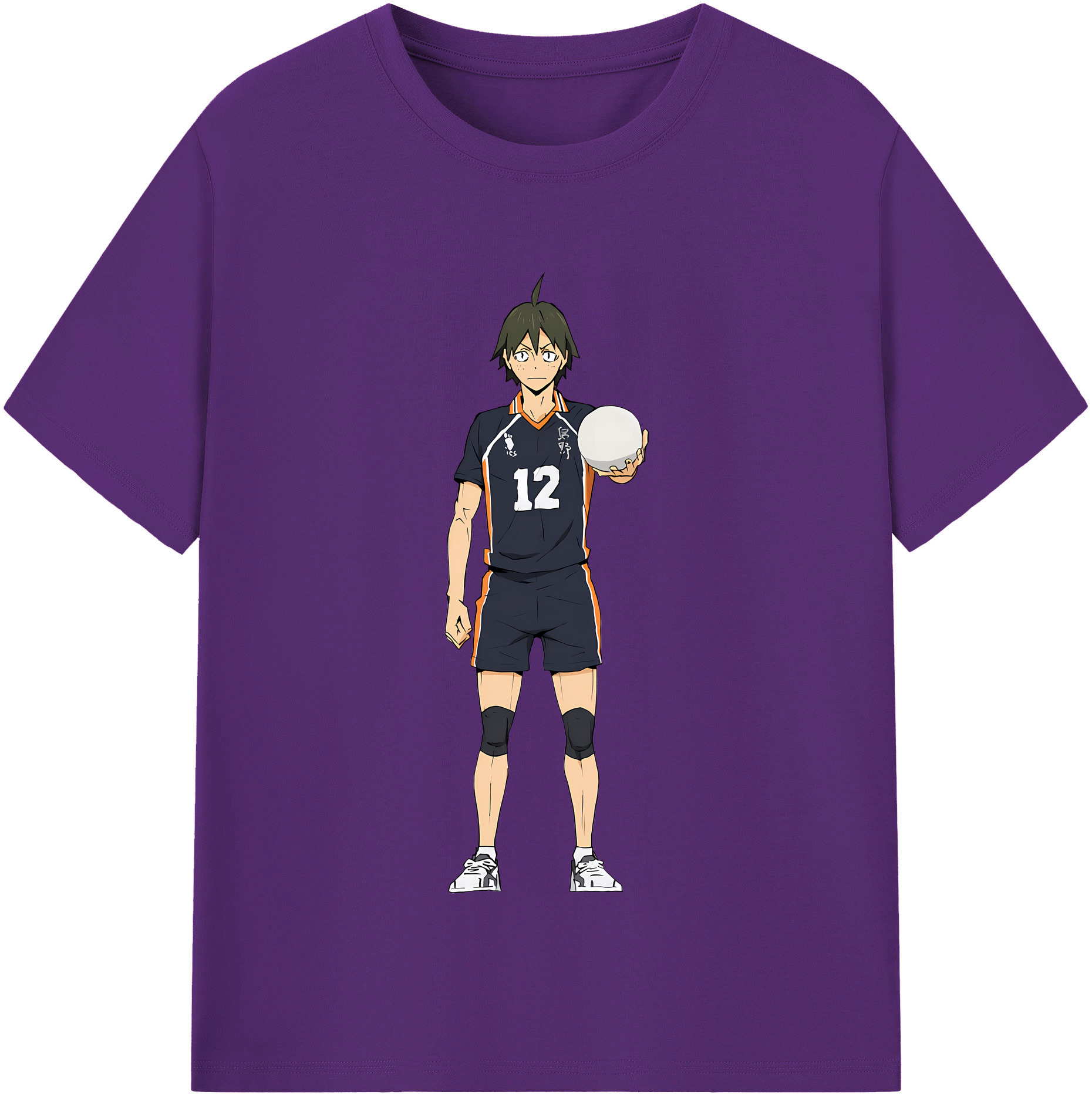 （画像用） ハイキュー!! Haikyu!! 綿100％半袖Tシャツ（フロントプリント）