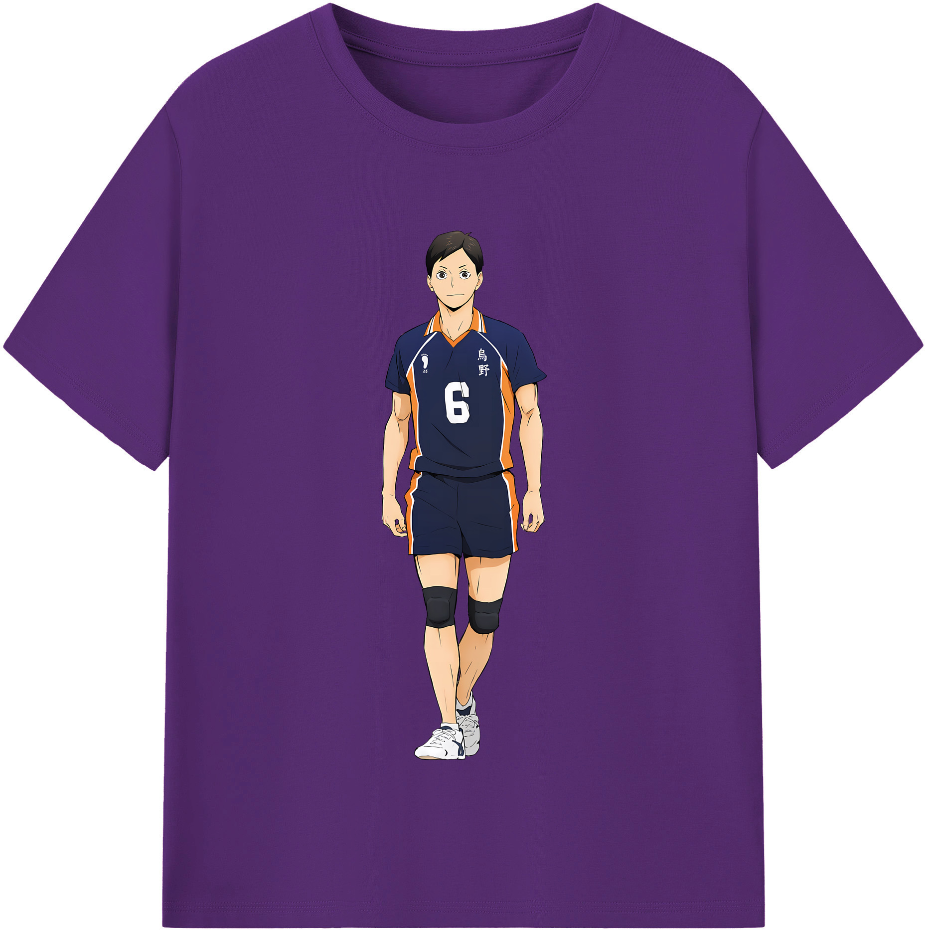 （画像用） ハイキュー!! Haikyu!! 綿100％半袖Tシャツ（フロントプリント）