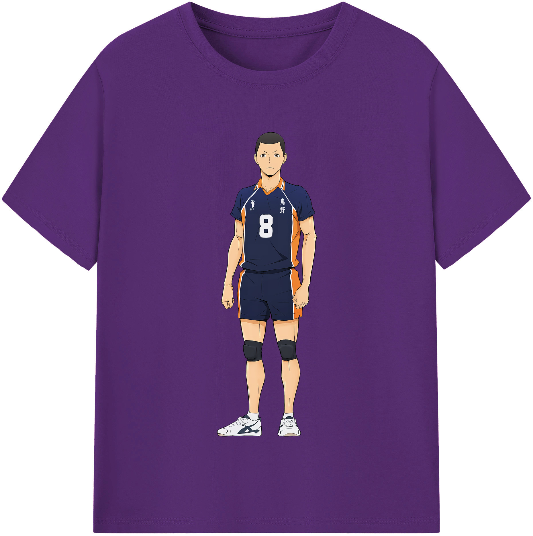 （画像用） ハイキュー!! Haikyu!! 綿100％半袖Tシャツ（フロントプリント）