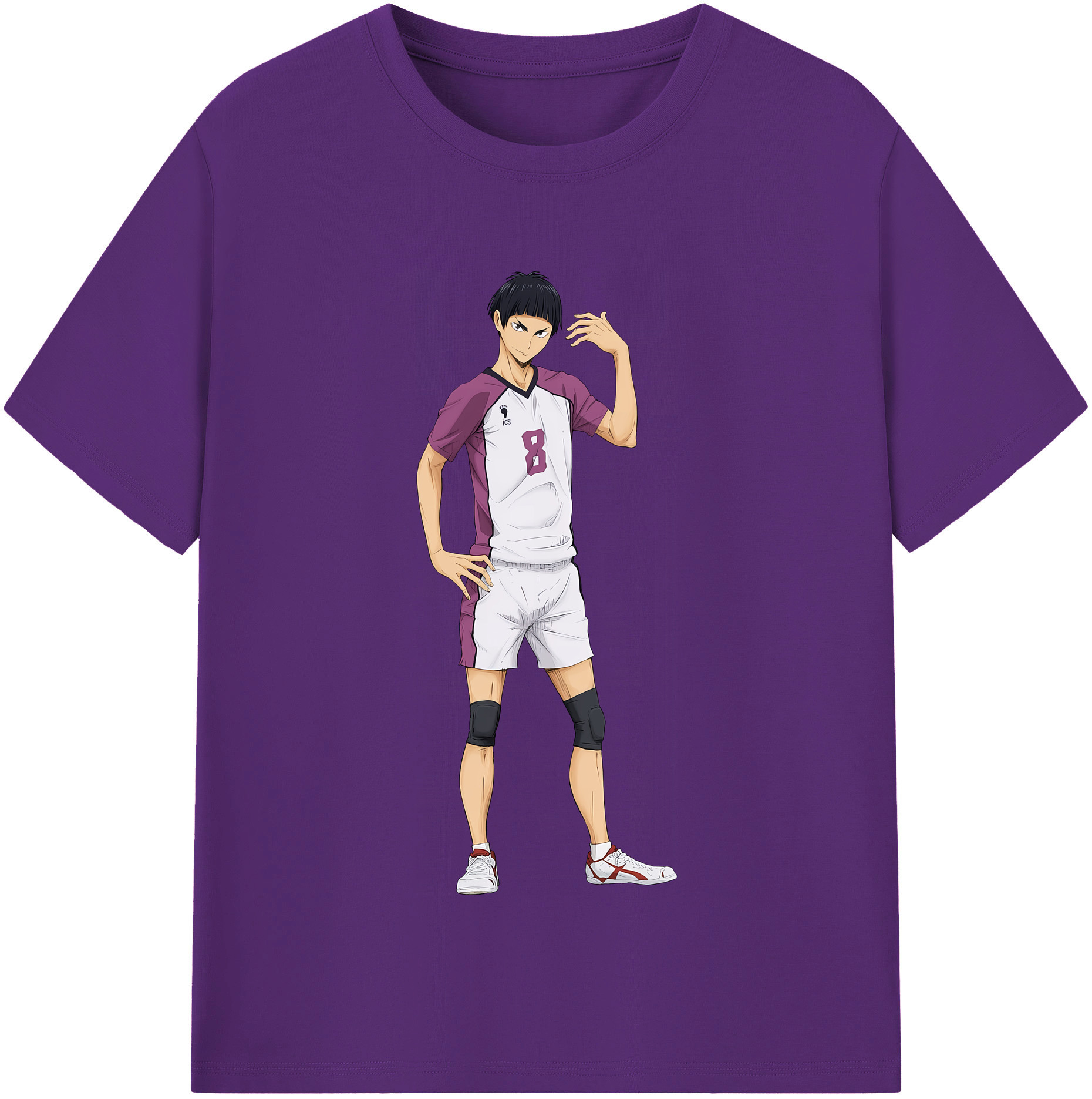 （画像用） ハイキュー!! Haikyu!! 綿100％半袖Tシャツ（フロントプリント）