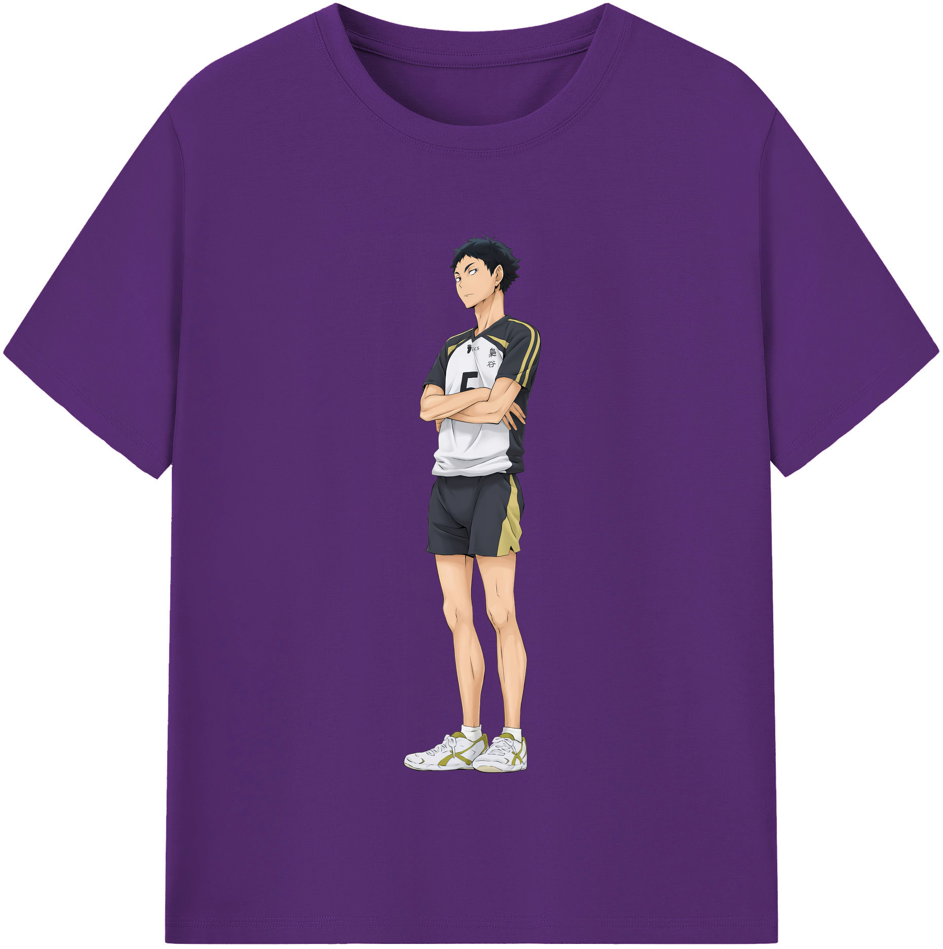 （画像用） ハイキュー!! Haikyu!! 綿100％半袖Tシャツ（フロントプリント）