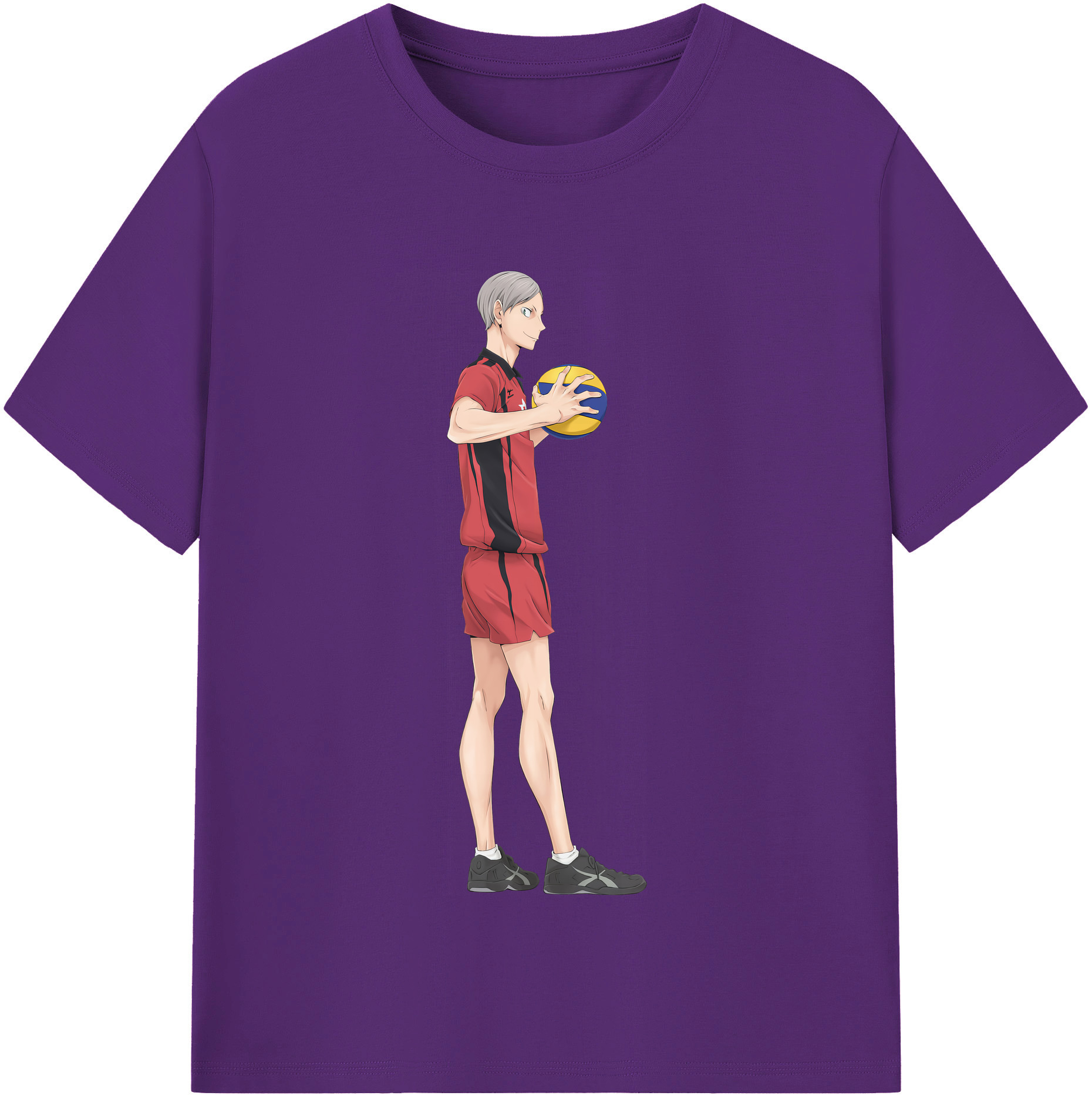（画像用） ハイキュー!! Haikyu!! 綿100％半袖Tシャツ（フロントプリント）