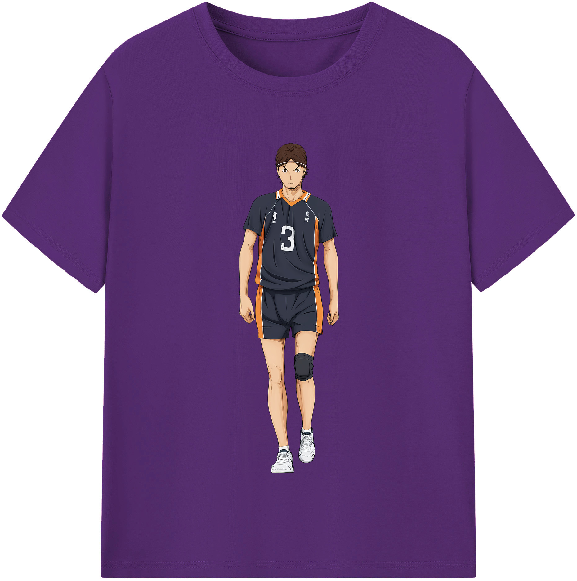 （画像用） ハイキュー!! Haikyu!! 綿100％半袖Tシャツ（フロントプリント）