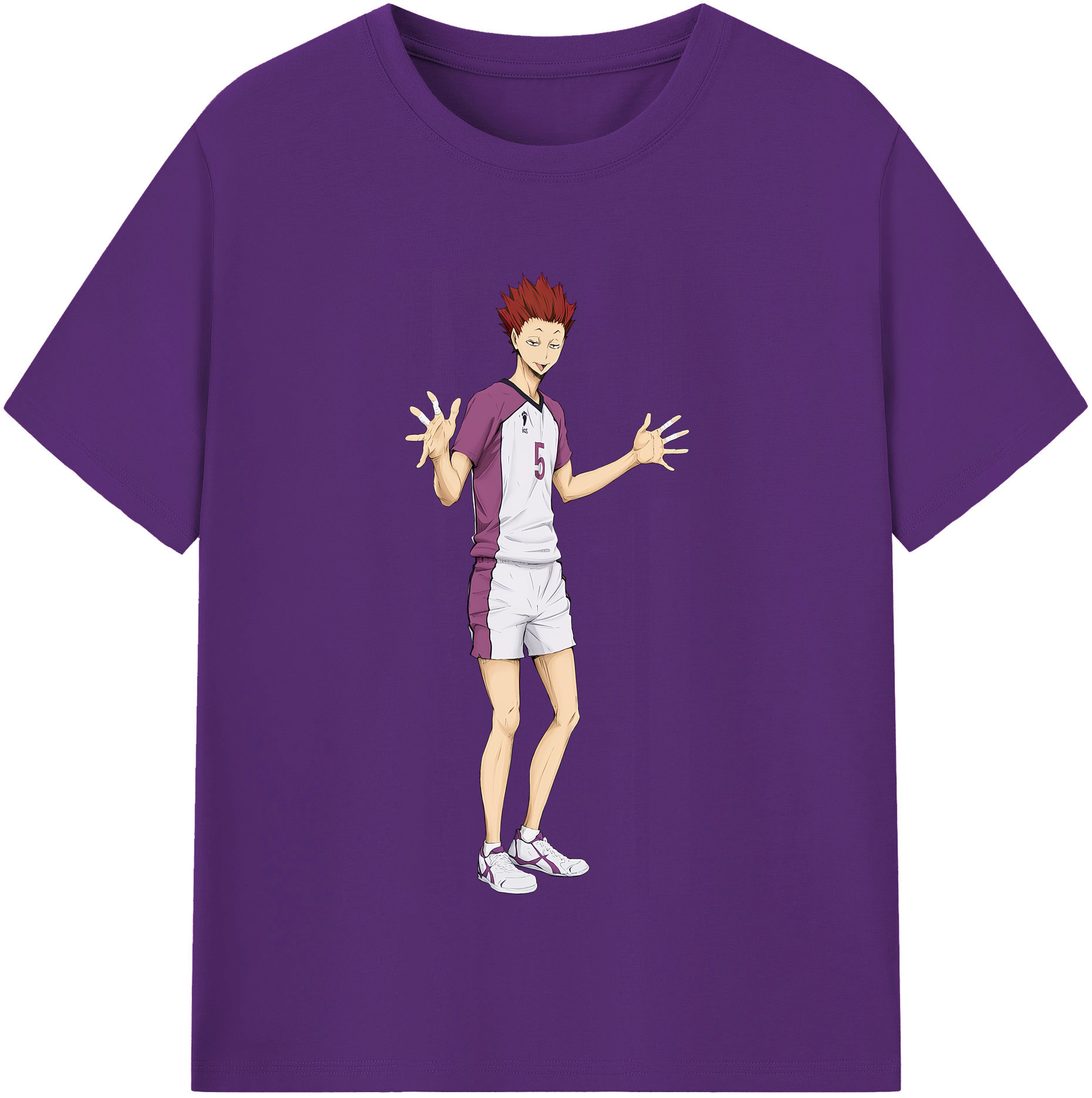 （画像用） ハイキュー!! Haikyu!! 綿100％半袖Tシャツ（フロントプリント）