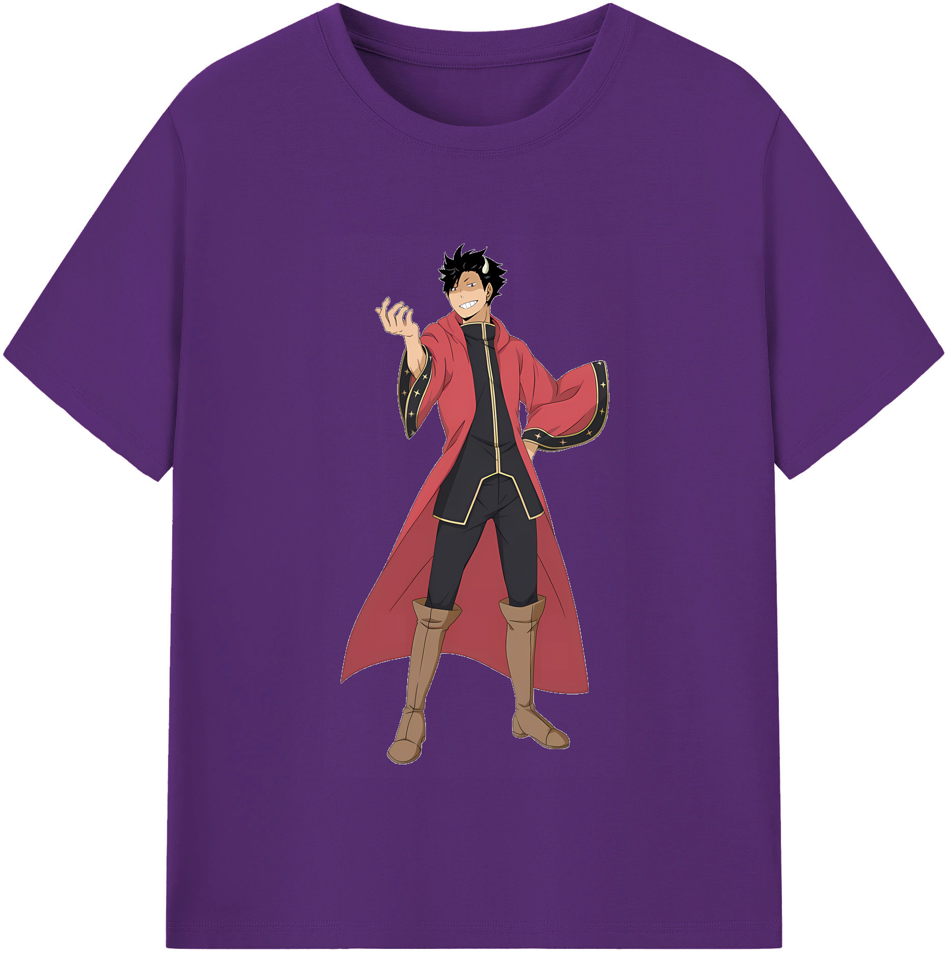 （画像用） ハイキュー!! Haikyu!! 綿100％半袖Tシャツ（フロントプリント）