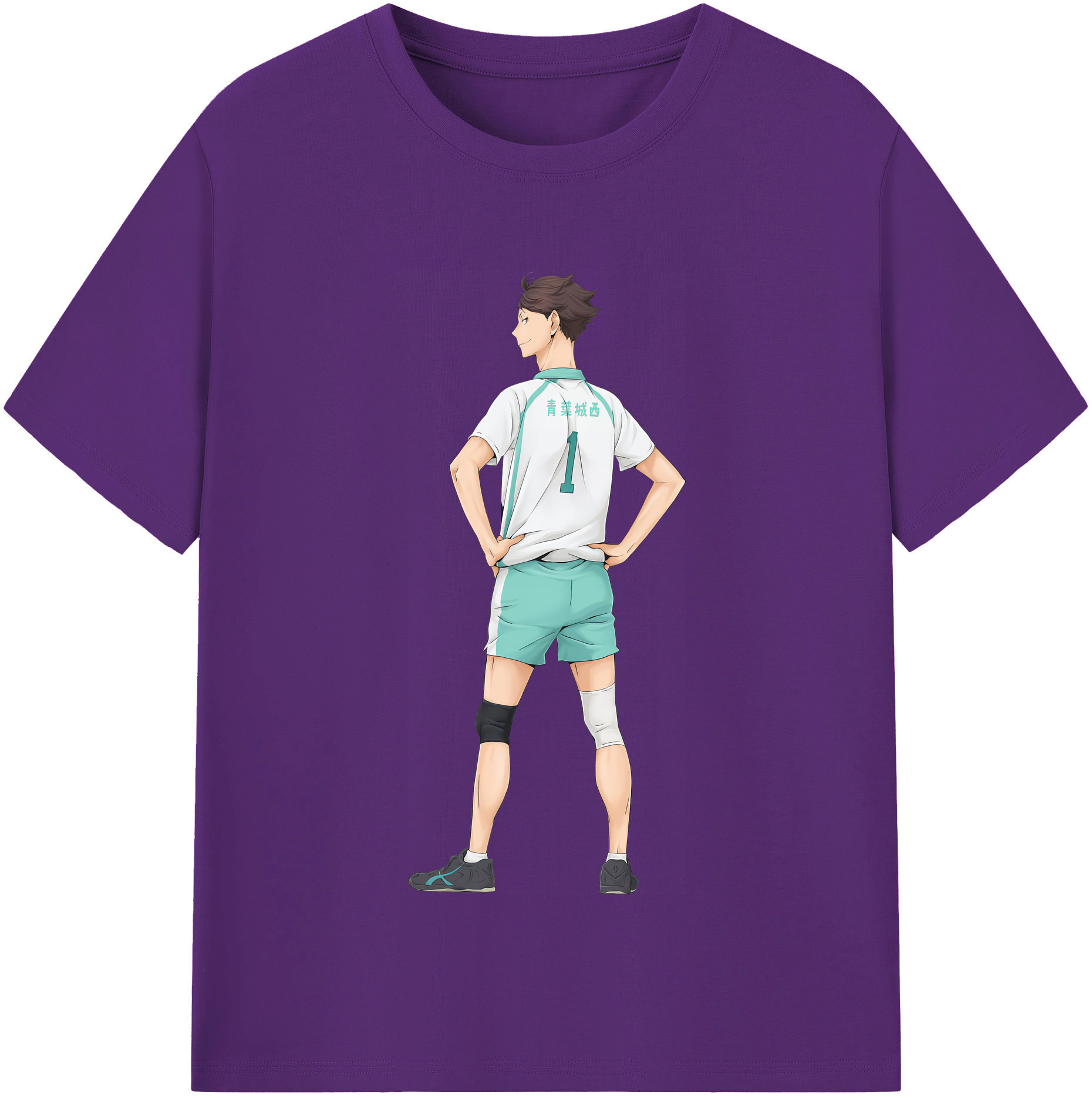 （画像用） ハイキュー!! Haikyu!! 綿100％半袖Tシャツ（フロントプリント）