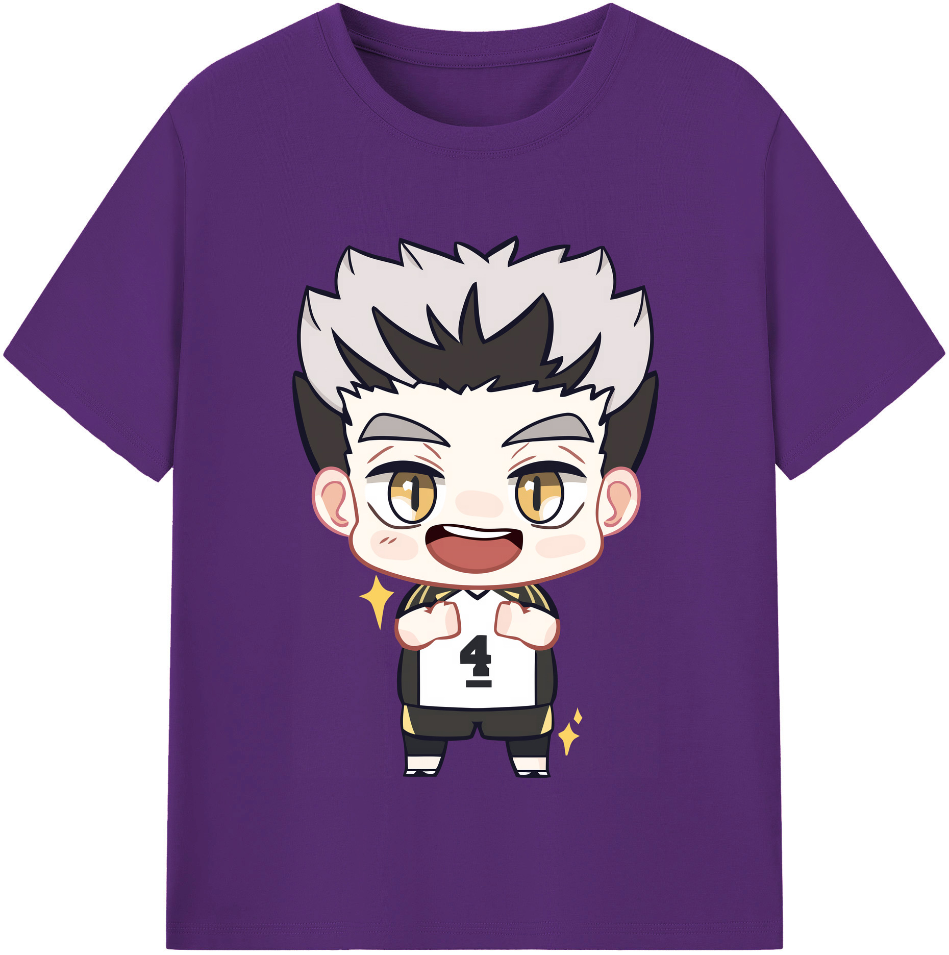 （画像用） ハイキュー!! Haikyu!! 綿100％半袖Tシャツ（フロントプリント）