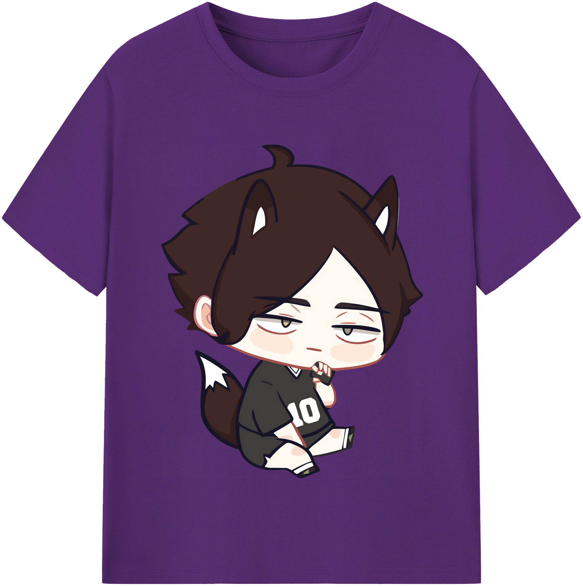 （画像用） ハイキュー!! Haikyu!! 綿100％半袖Tシャツ（フロントプリント）