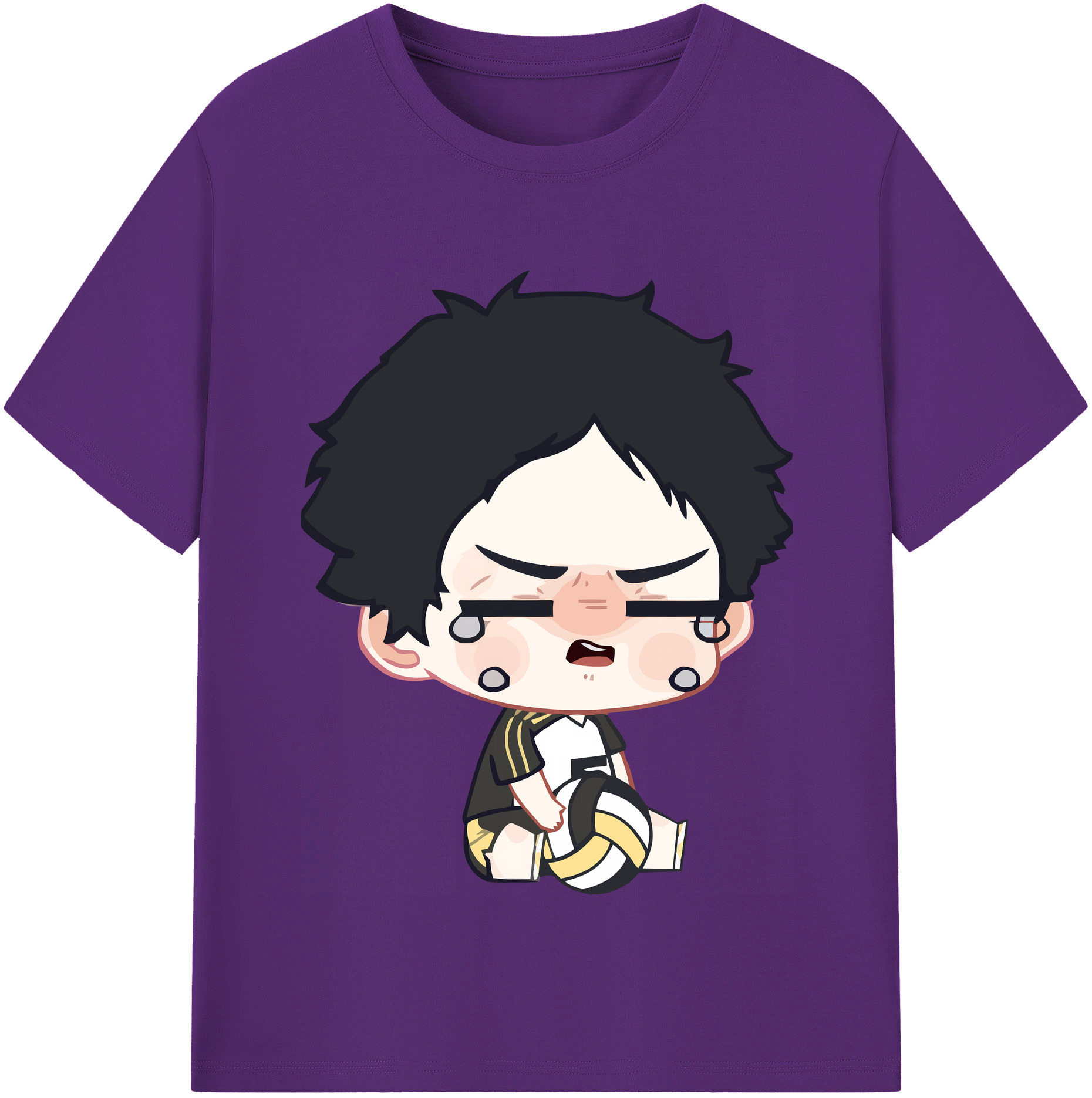 （画像用） ハイキュー!! Haikyu!! 綿100％半袖Tシャツ（フロントプリント）