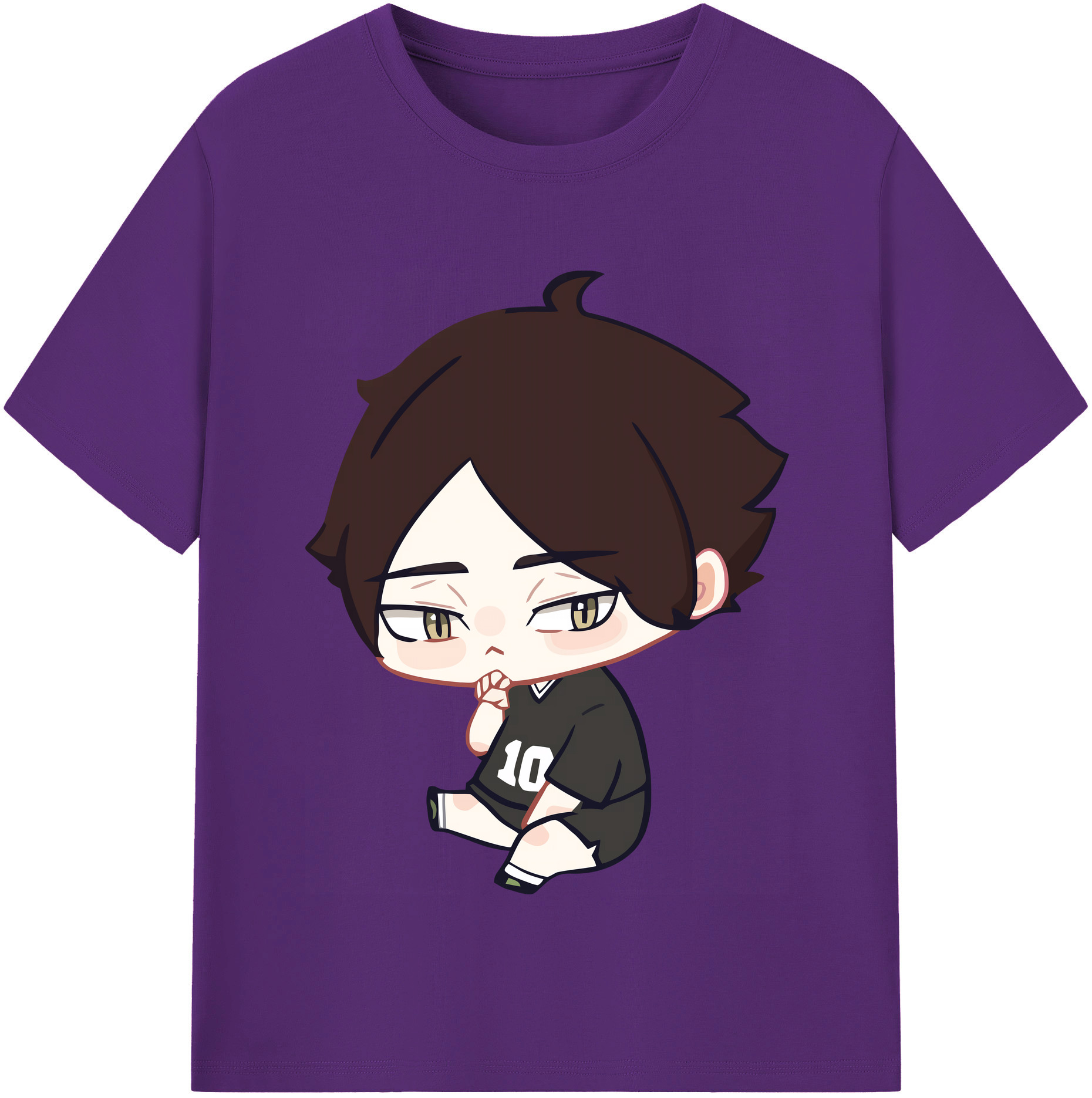 （画像用） ハイキュー!! Haikyu!! 綿100％半袖Tシャツ（フロントプリント）