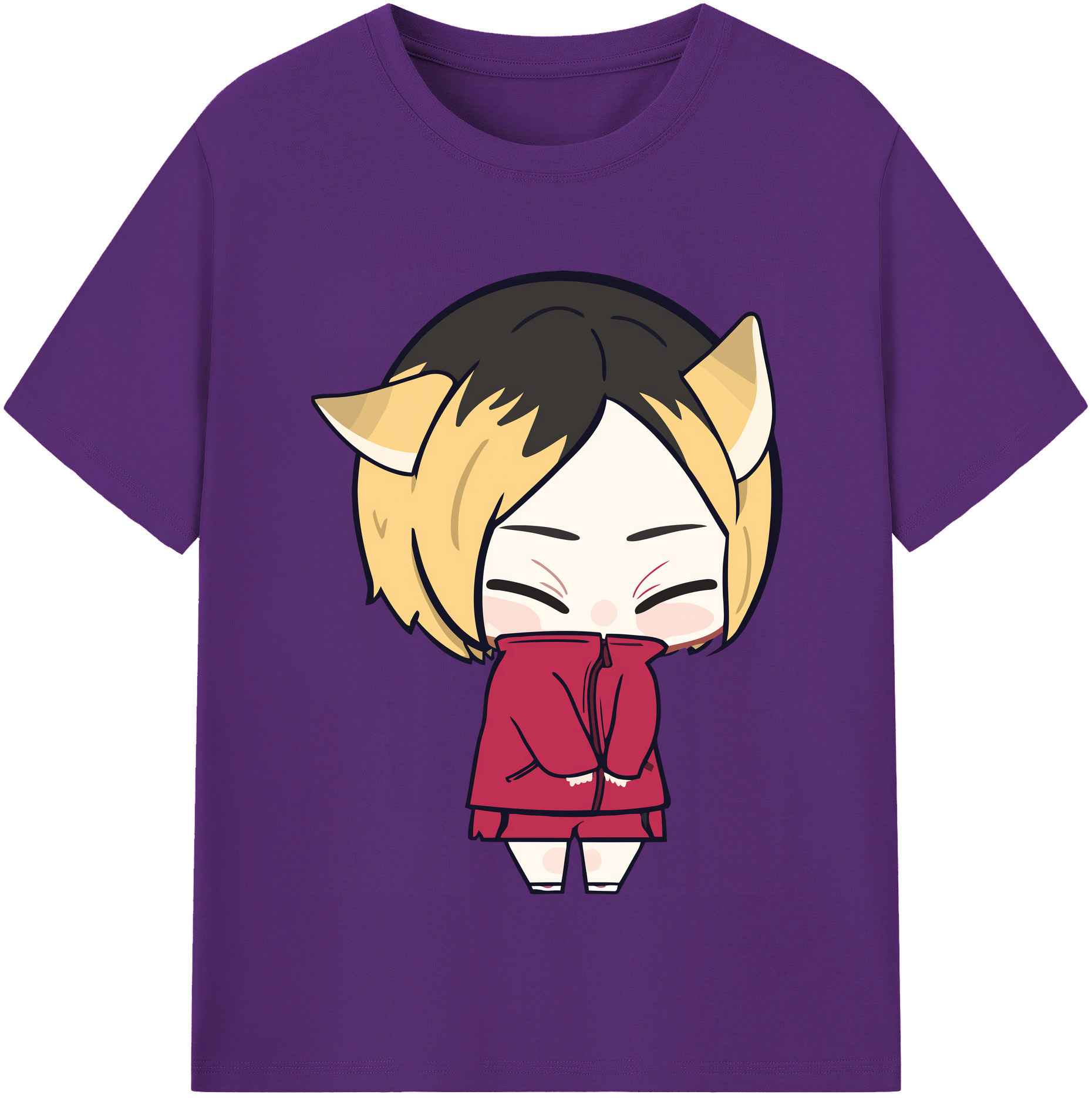 （画像用） ハイキュー!! Haikyu!! 綿100％半袖Tシャツ（フロントプリント）