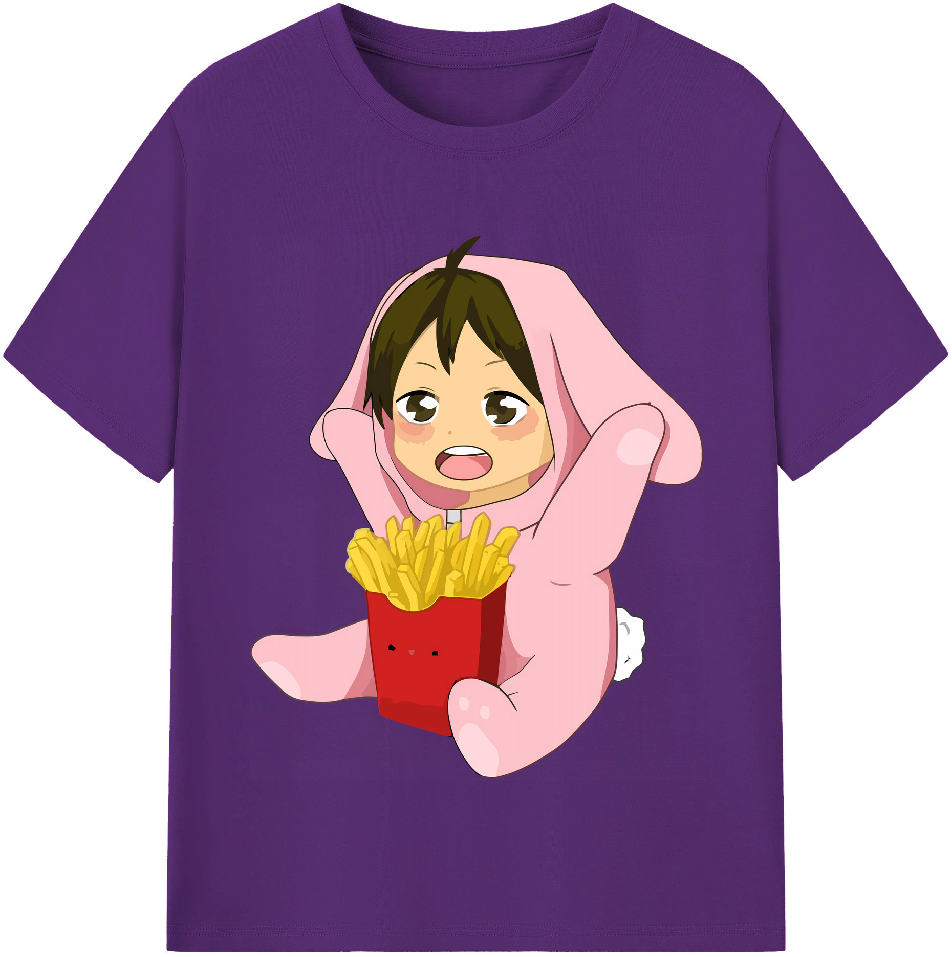 （画像用） ハイキュー!! Haikyu!! 綿100％半袖Tシャツ（フロントプリント）