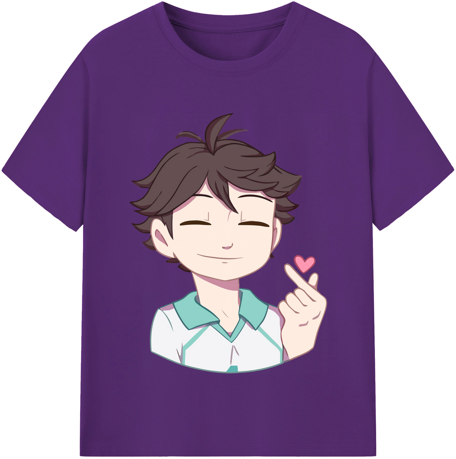 （画像用） ハイキュー!! Haikyu!! 綿100％半袖Tシャツ（フロントプリント）