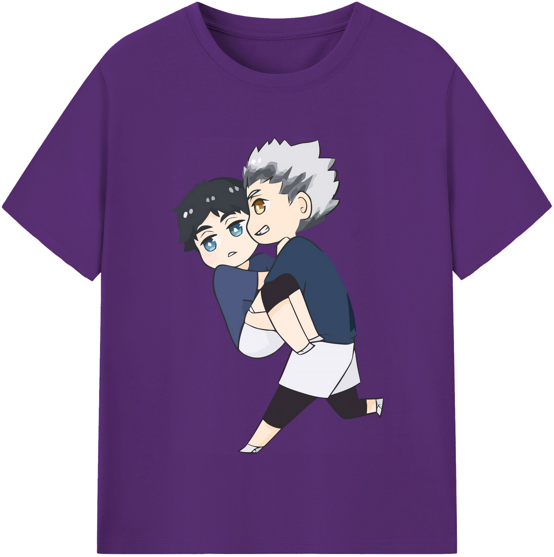 （画像用） ハイキュー!! Haikyu!! 綿100％半袖Tシャツ（フロントプリント）