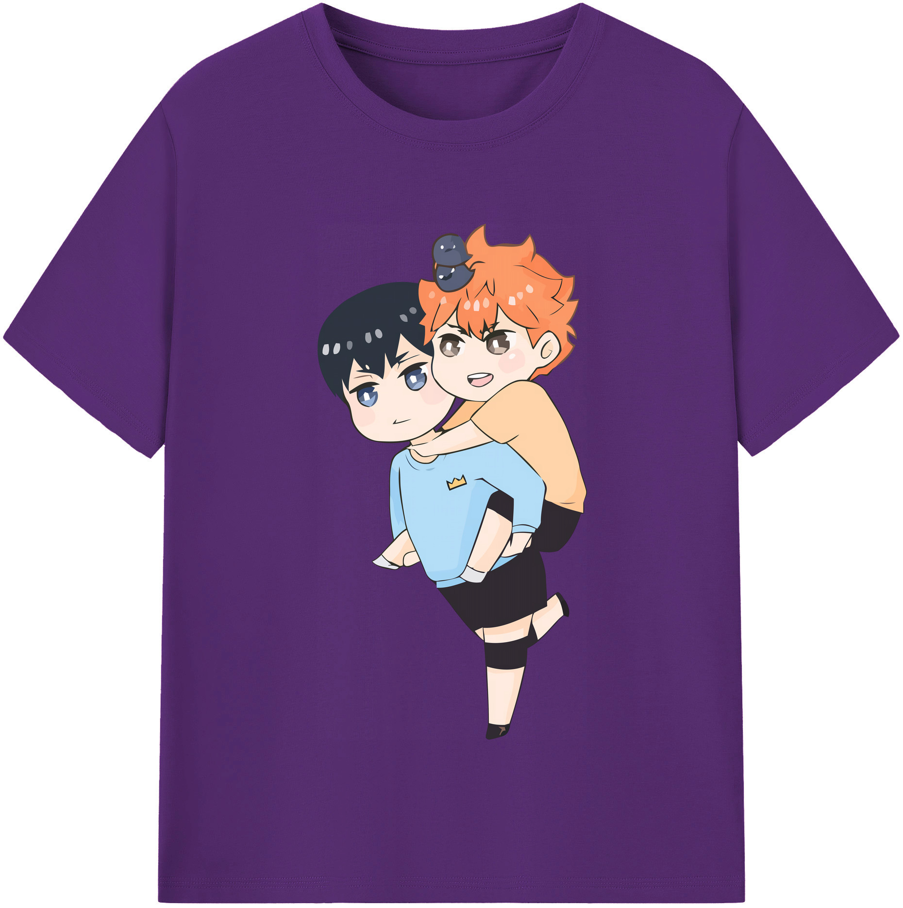 （画像用） ハイキュー!! Haikyu!! 綿100％半袖Tシャツ（フロントプリント）