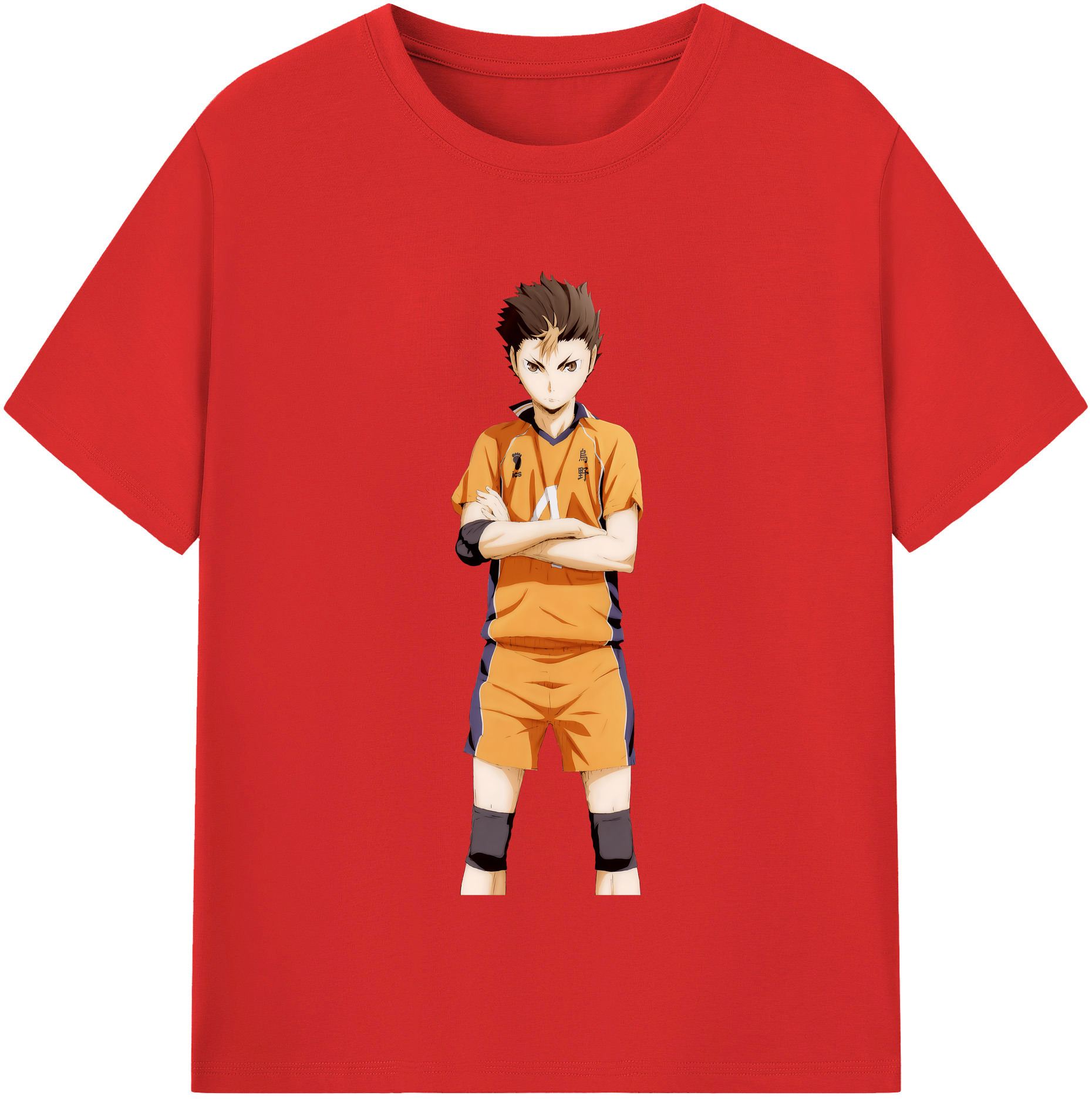 （画像用） ハイキュー!! Haikyu!! 綿100％半袖Tシャツ（フロントプリント）