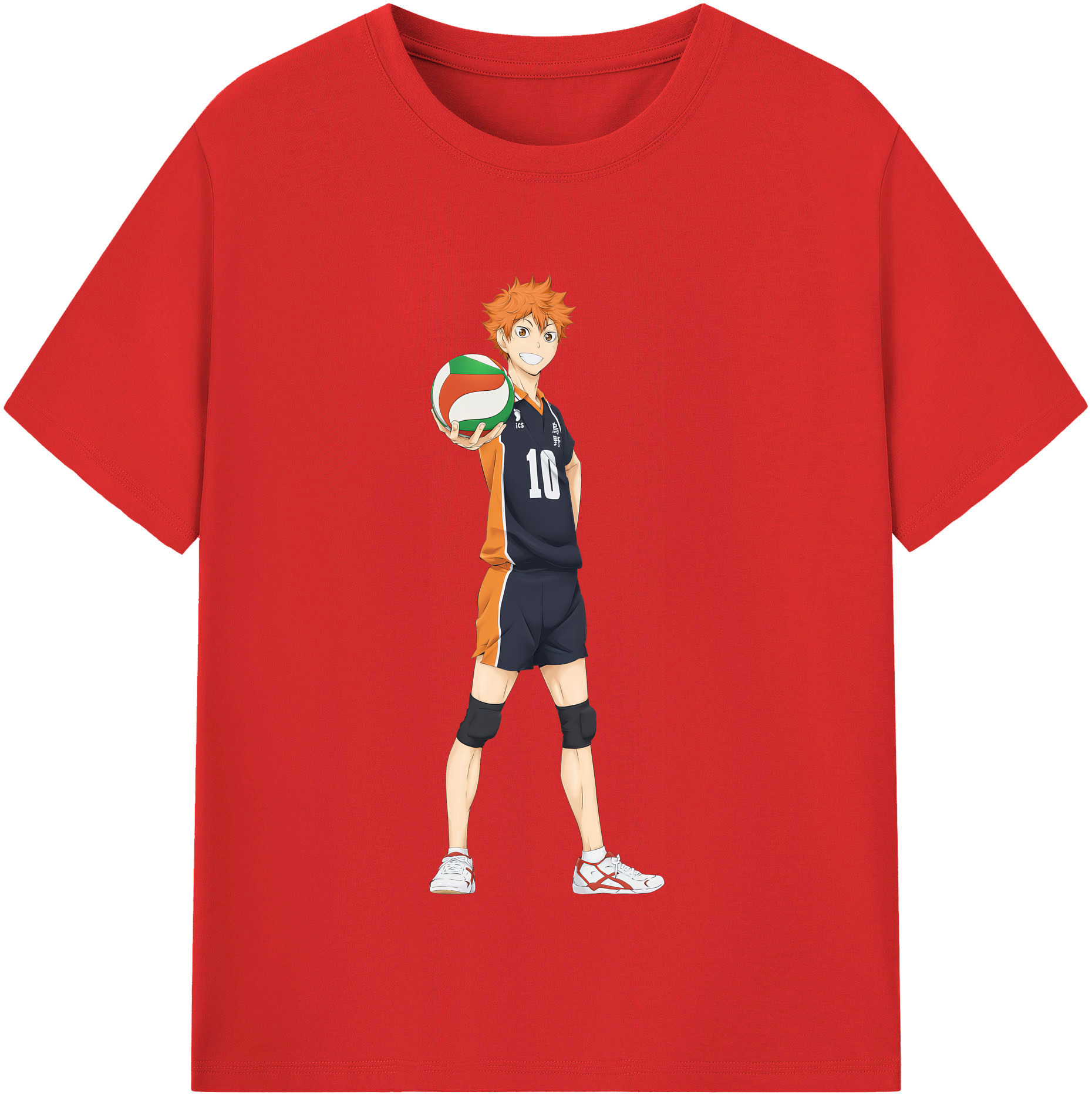 （画像用） ハイキュー!! Haikyu!! 綿100％半袖Tシャツ（フロントプリント）