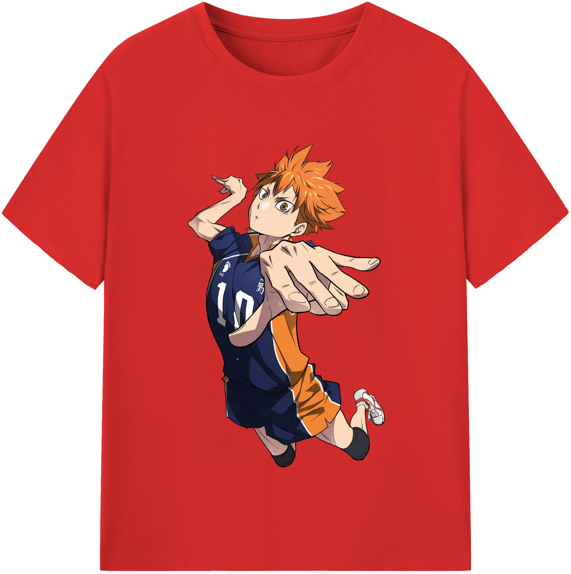 （画像用） ハイキュー!! Haikyu!! 綿100％半袖Tシャツ（フロントプリント）