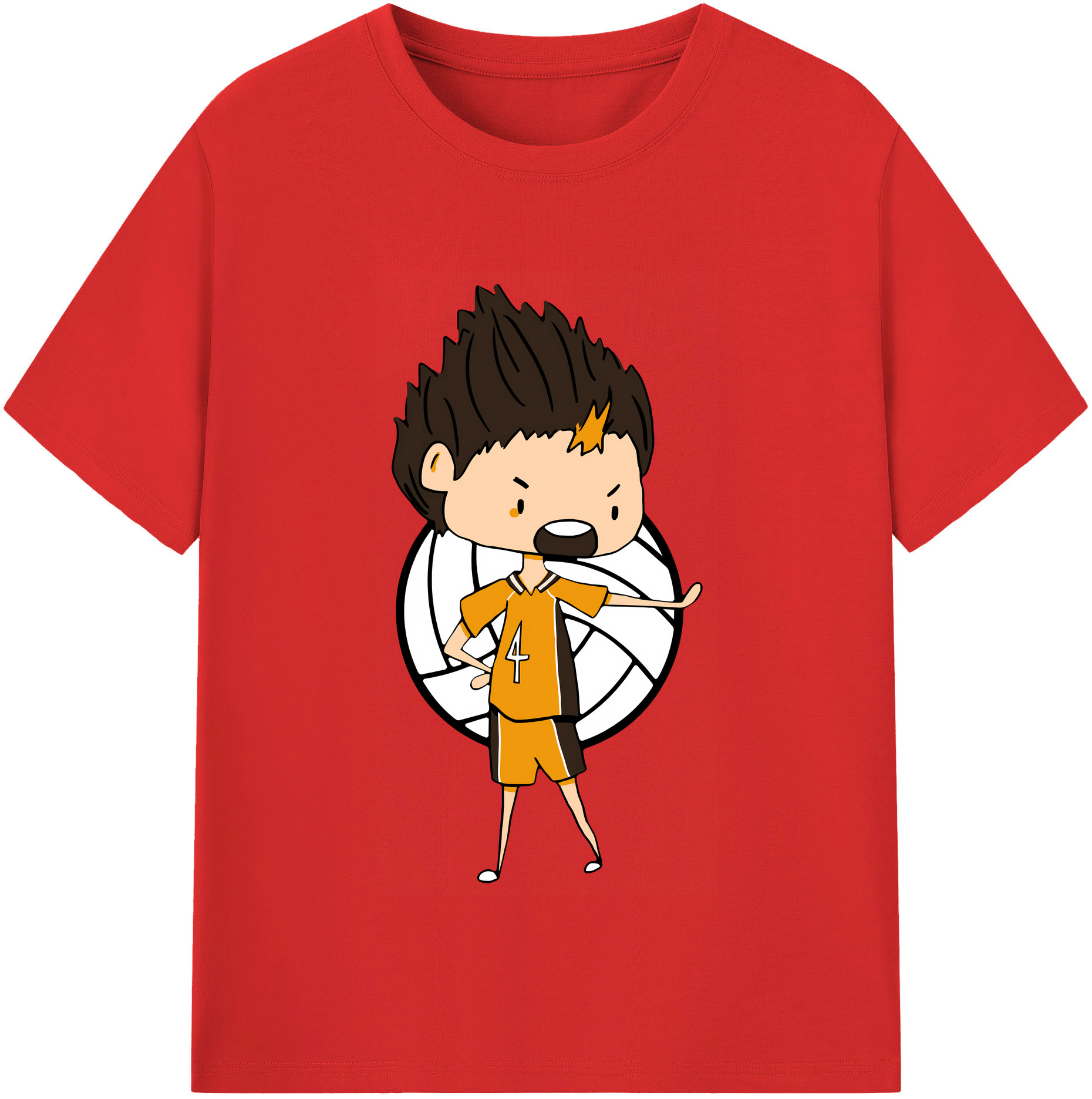 （画像用） ハイキュー!! Haikyu!! 綿100％半袖Tシャツ（フロントプリント）