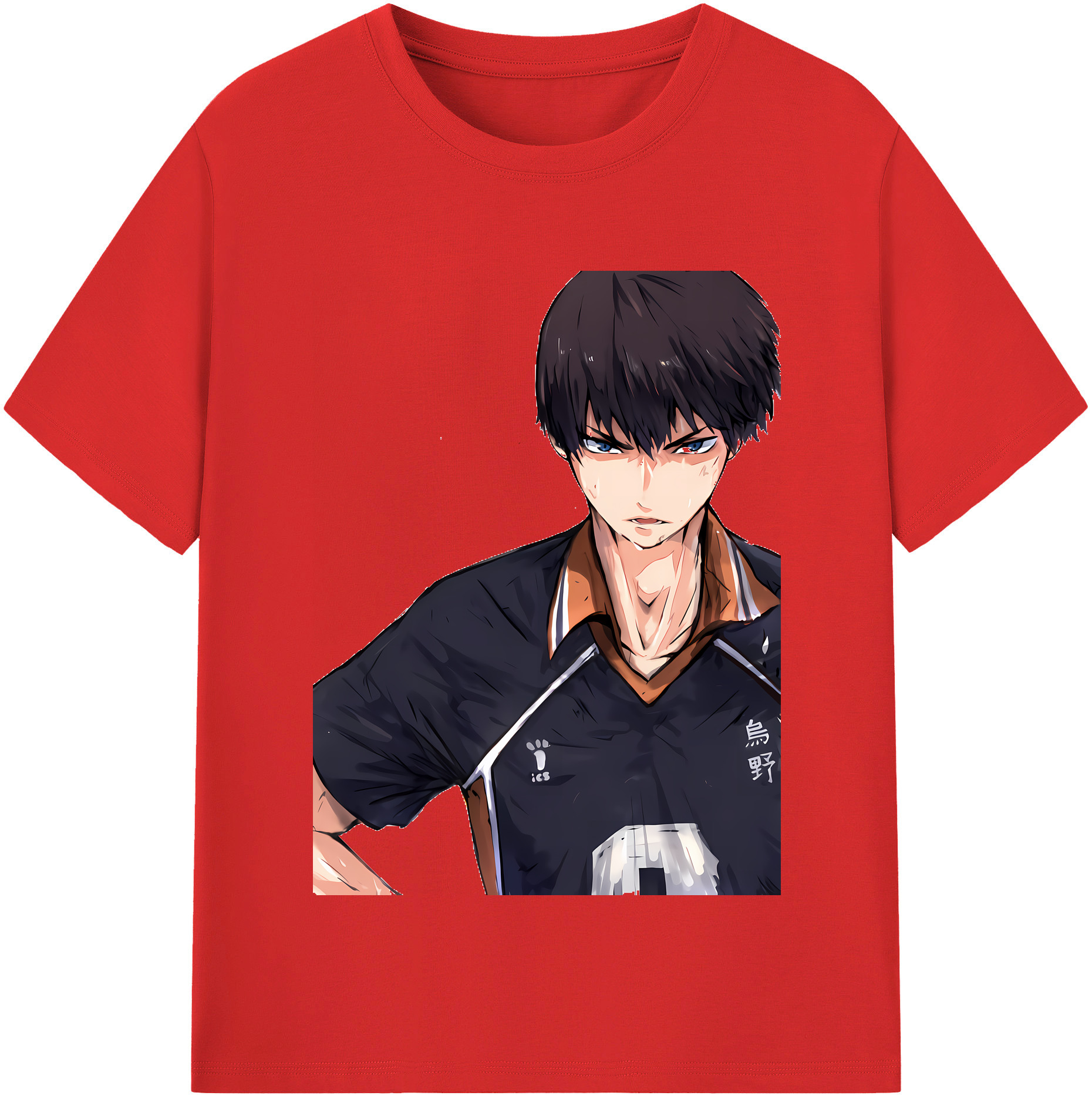 （画像用） ハイキュー!! Haikyu!! 綿100％半袖Tシャツ（フロントプリント）