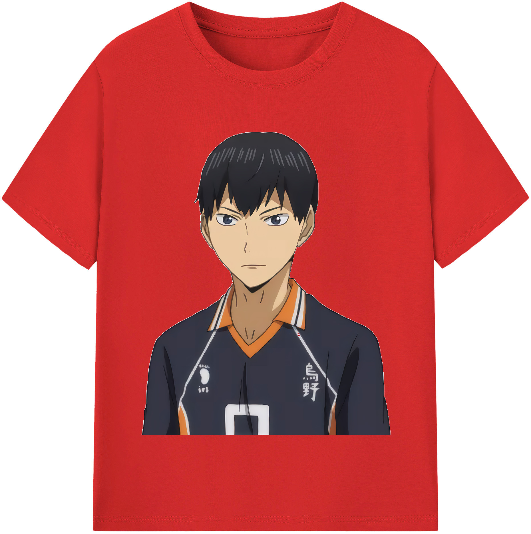 （画像用） ハイキュー!! Haikyu!! 綿100％半袖Tシャツ（フロントプリント）