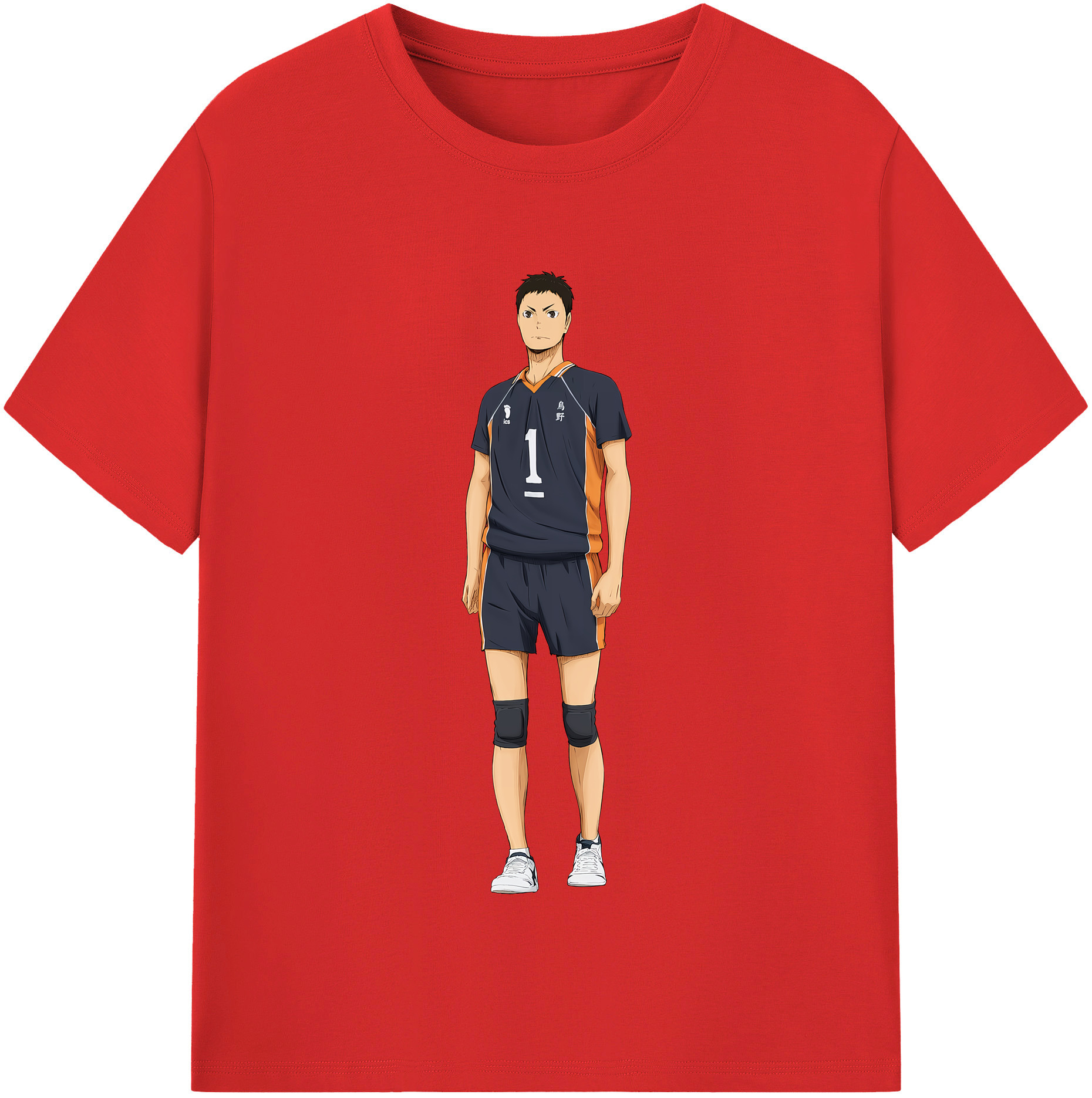（画像用） ハイキュー!! Haikyu!! 綿100％半袖Tシャツ（フロントプリント）