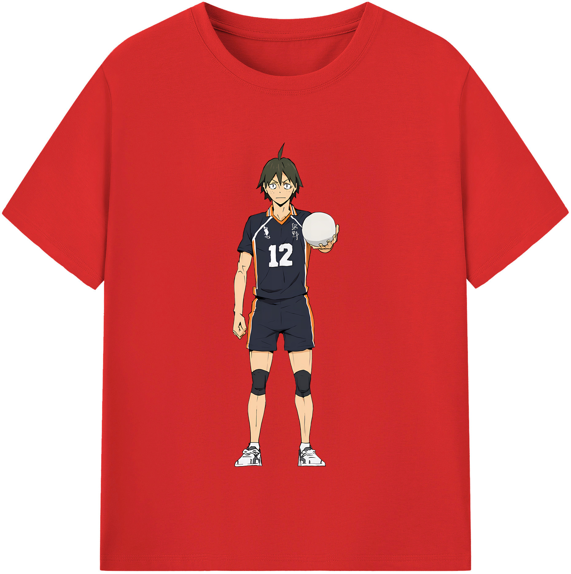 （画像用） ハイキュー!! Haikyu!! 綿100％半袖Tシャツ（フロントプリント）