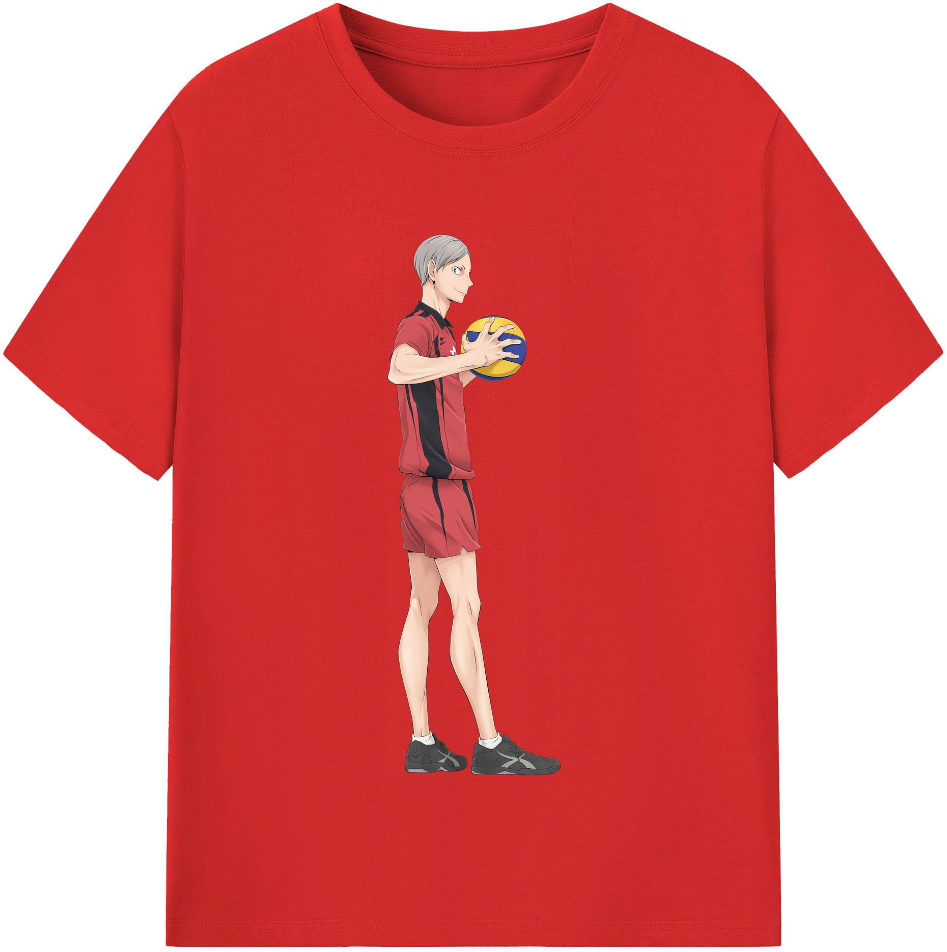 （画像用） ハイキュー!! Haikyu!! 綿100％半袖Tシャツ（フロントプリント）