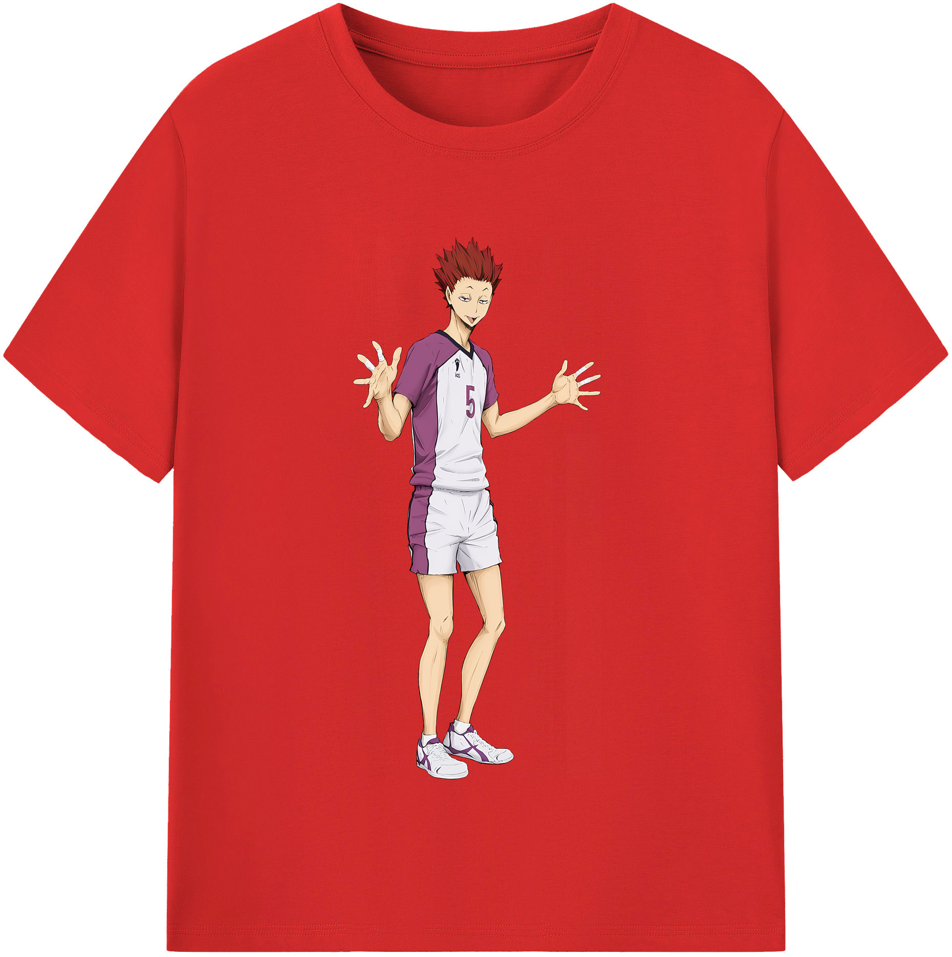 （画像用） ハイキュー!! Haikyu!! 綿100％半袖Tシャツ（フロントプリント）