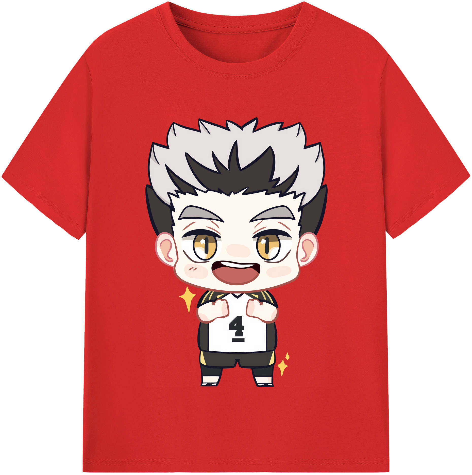 （画像用） ハイキュー!! Haikyu!! 綿100％半袖Tシャツ（フロントプリント）