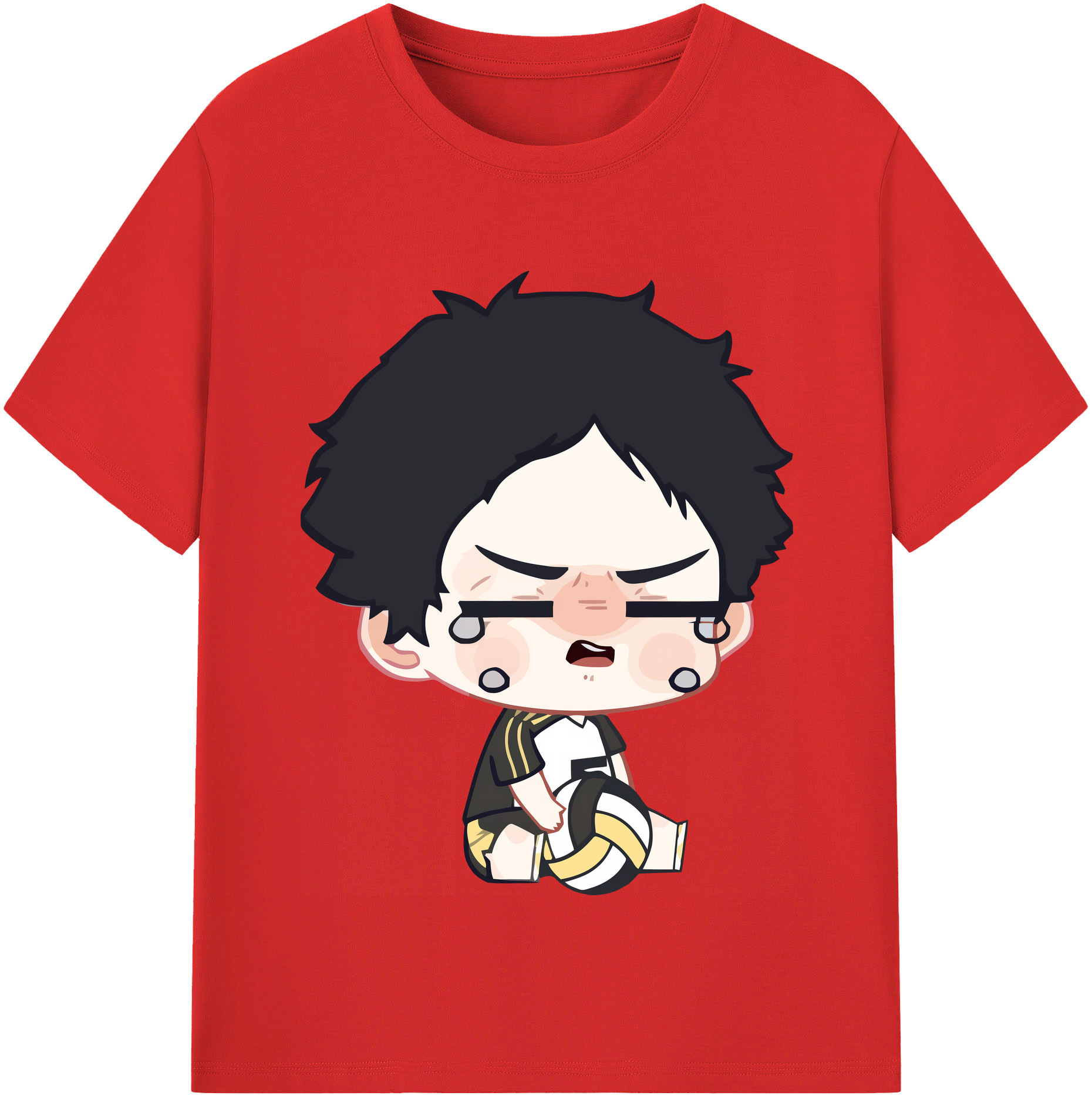 （画像用） ハイキュー!! Haikyu!! 綿100％半袖Tシャツ（フロントプリント）