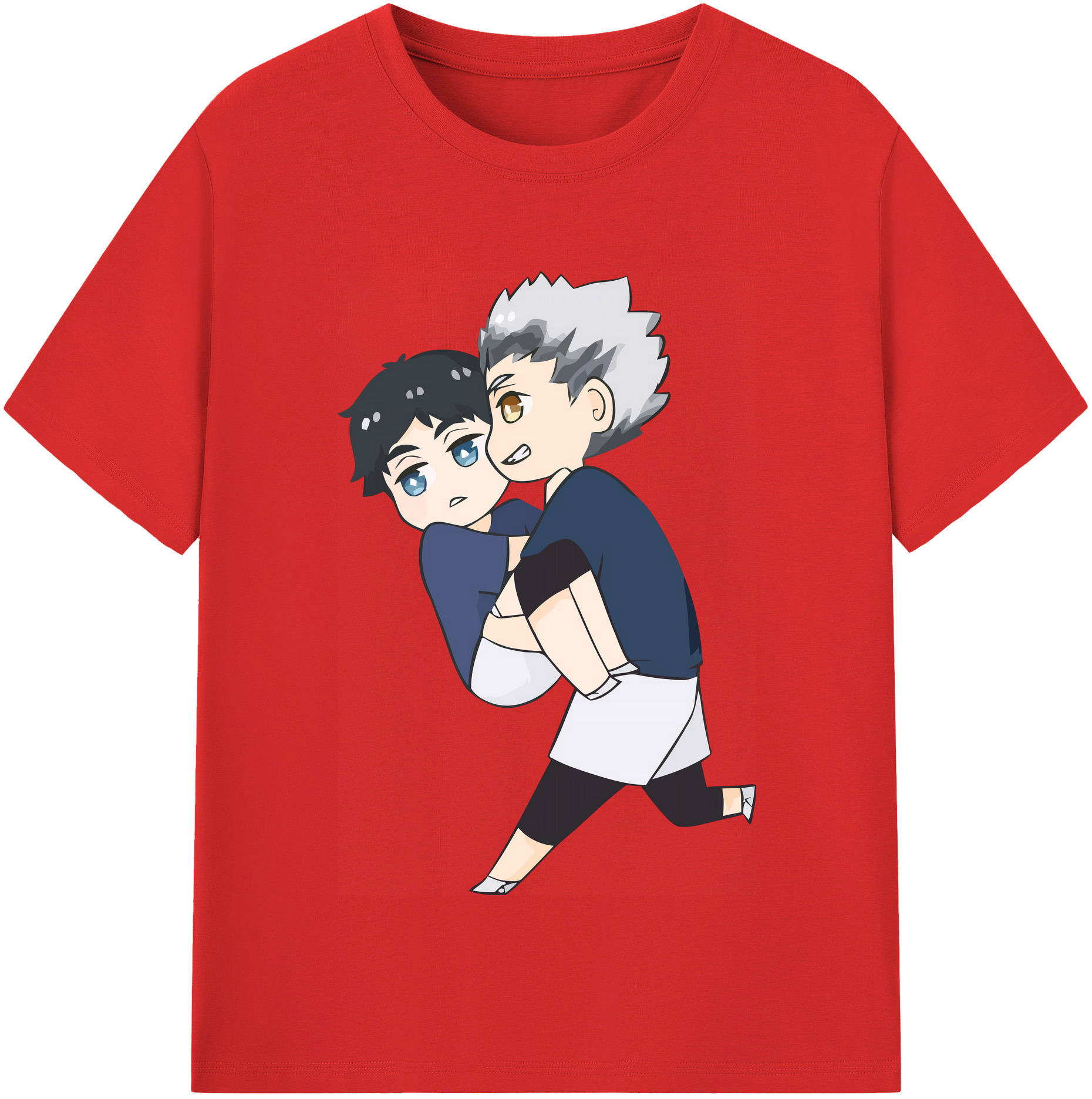 （画像用） ハイキュー!! Haikyu!! 綿100％半袖Tシャツ（フロントプリント）