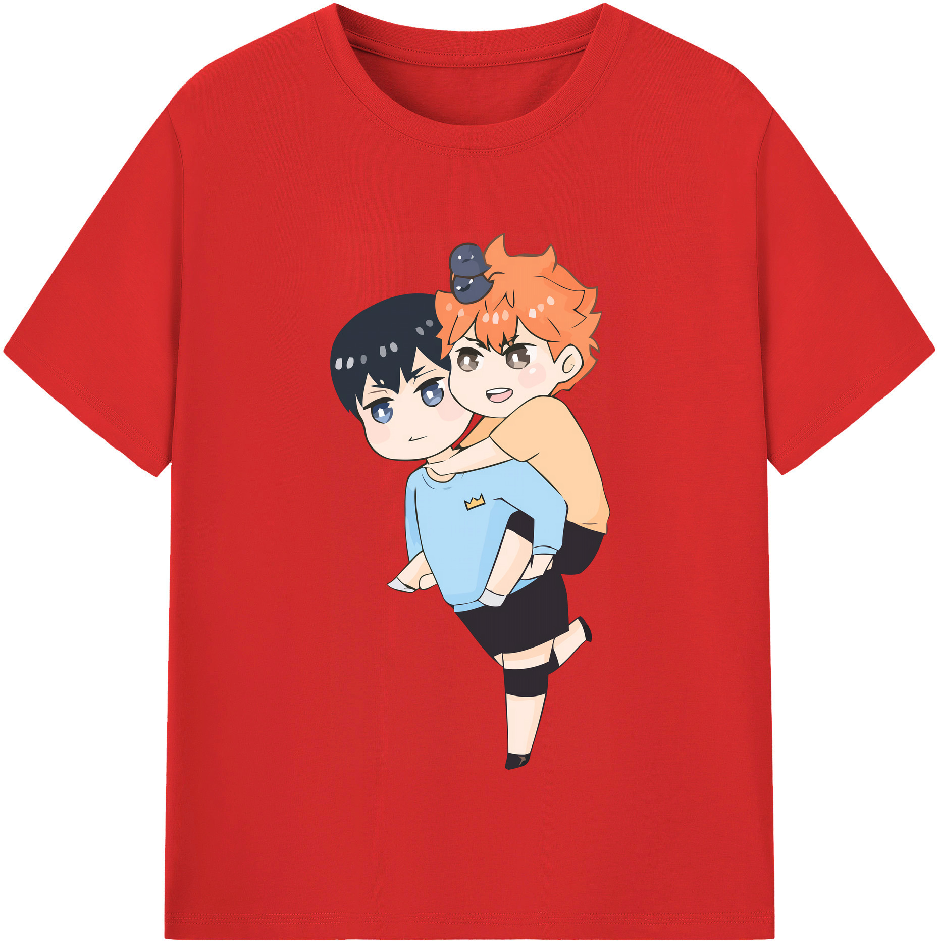 （画像用） ハイキュー!! Haikyu!! 綿100％半袖Tシャツ（フロントプリント）