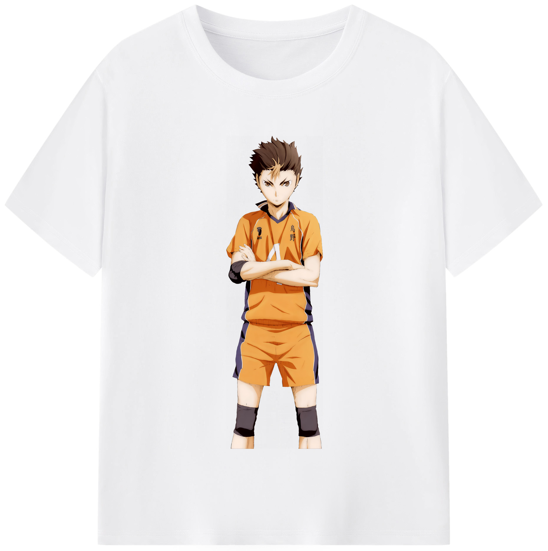 （画像用） ハイキュー!! Haikyu!! 綿100％半袖Tシャツ（フロントプリント）