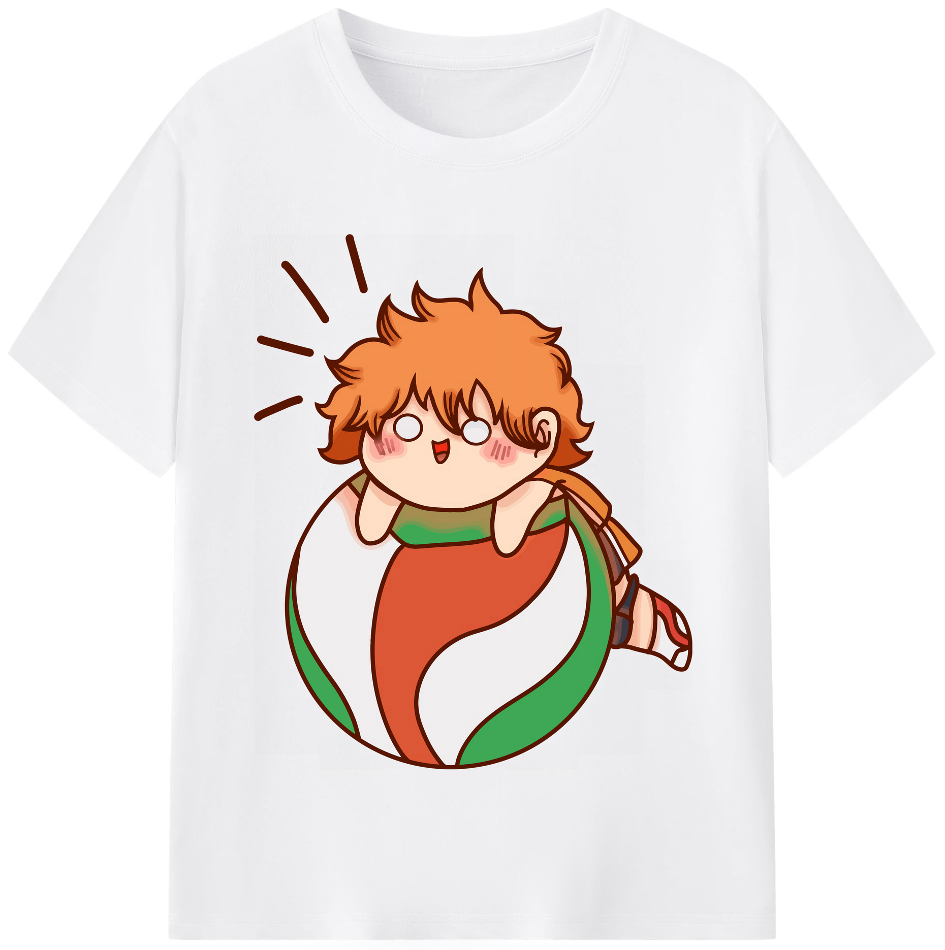 （画像用） ハイキュー!! Haikyu!! 綿100％半袖Tシャツ（フロントプリント）