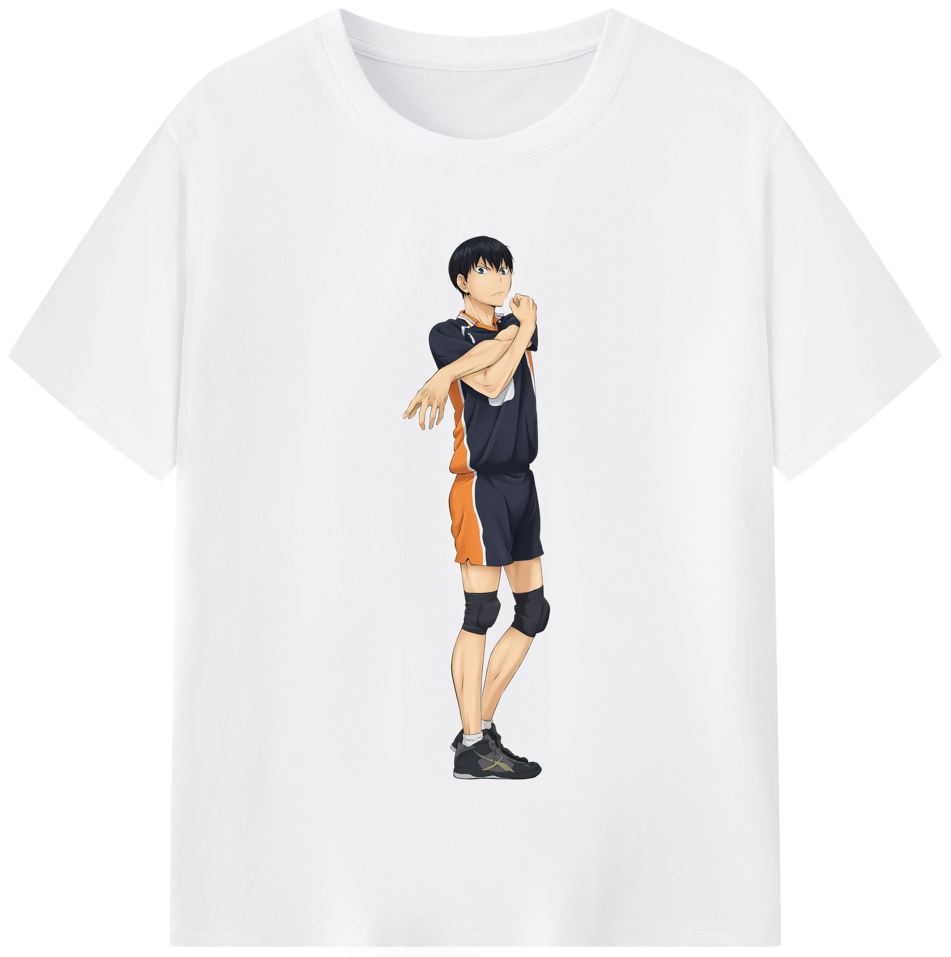 （画像用） ハイキュー!! Haikyu!! 綿100％半袖Tシャツ（フロントプリント）