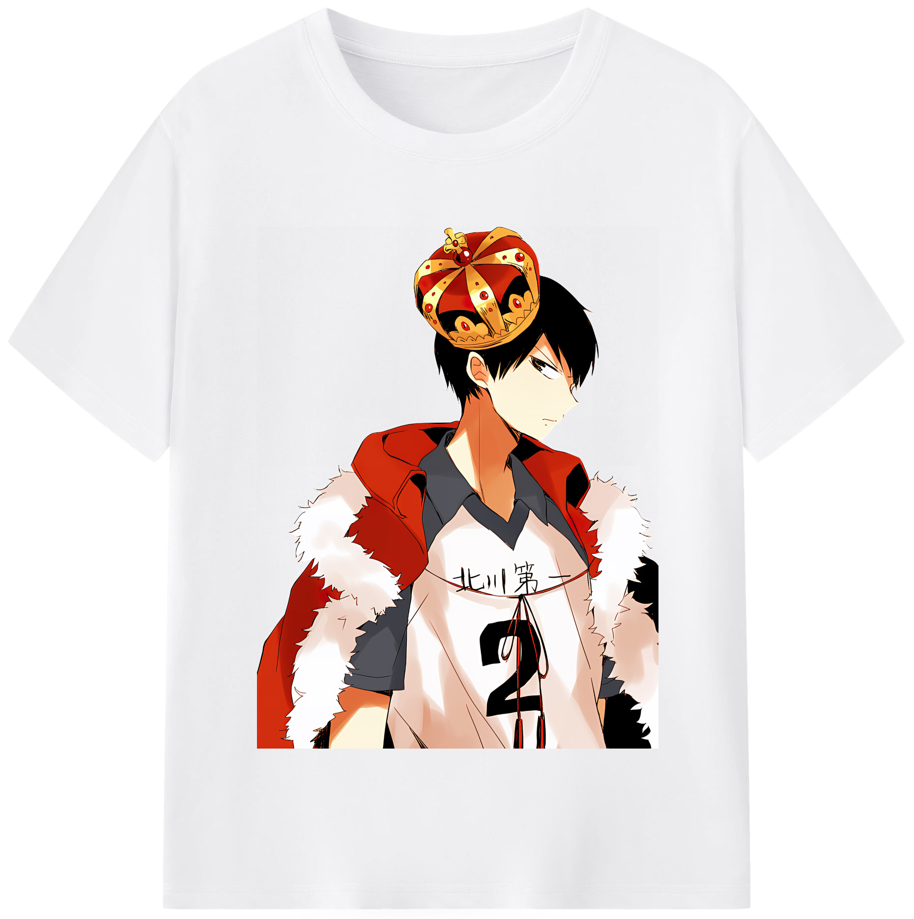 （画像用） ハイキュー!! Haikyu!! 綿100％半袖Tシャツ（フロントプリント）