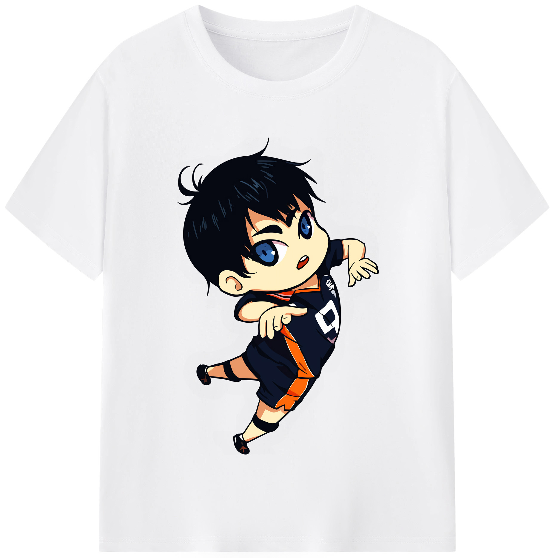 （画像用） ハイキュー!! Haikyu!! 綿100％半袖Tシャツ（フロントプリント）