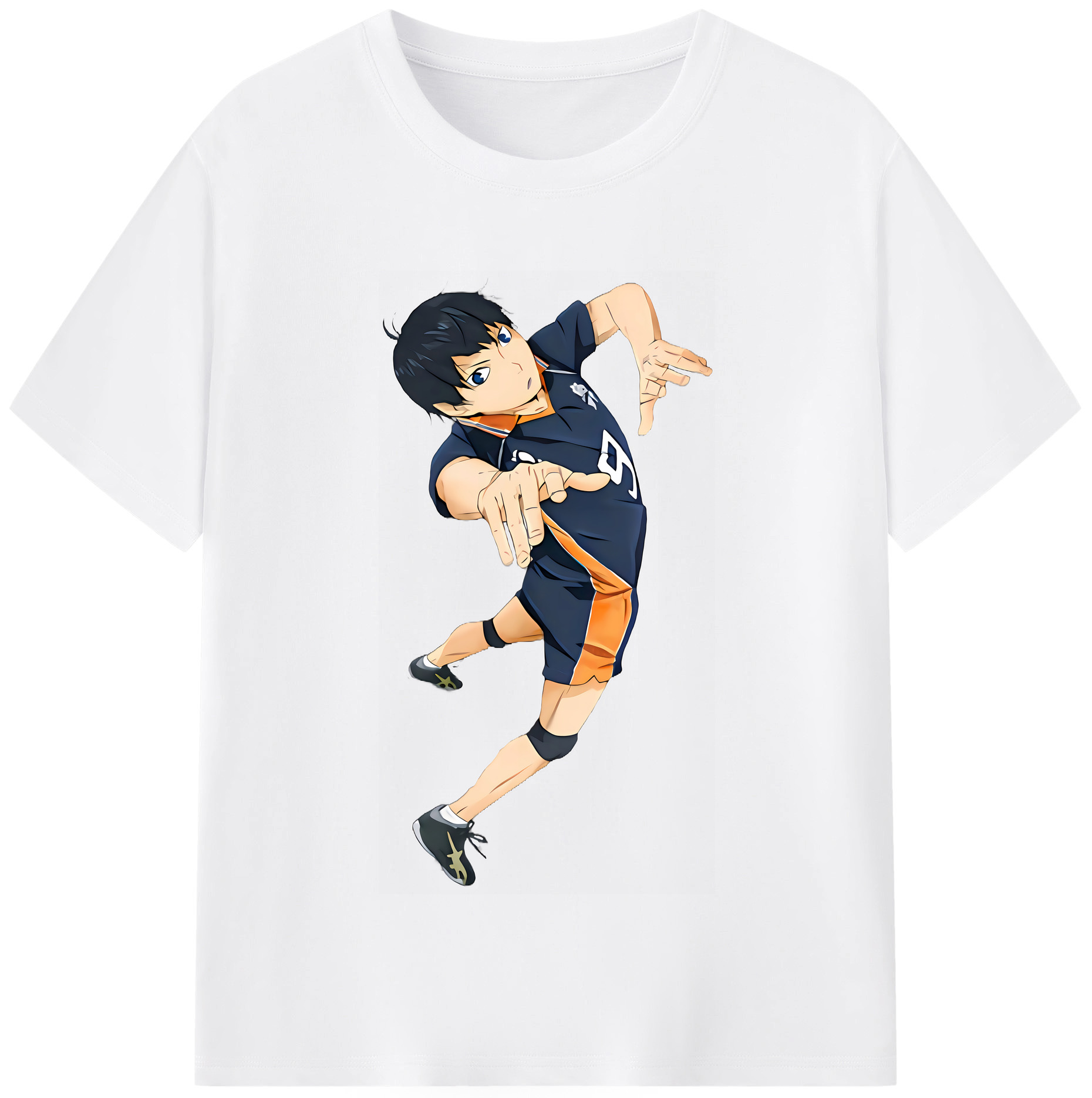 （画像用） ハイキュー!! Haikyu!! 綿100％半袖Tシャツ（フロントプリント）