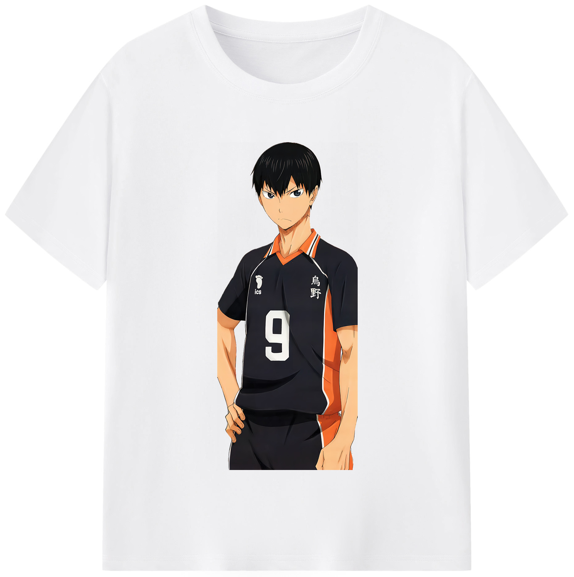 （画像用） ハイキュー!! Haikyu!! 綿100％半袖Tシャツ（フロントプリント）