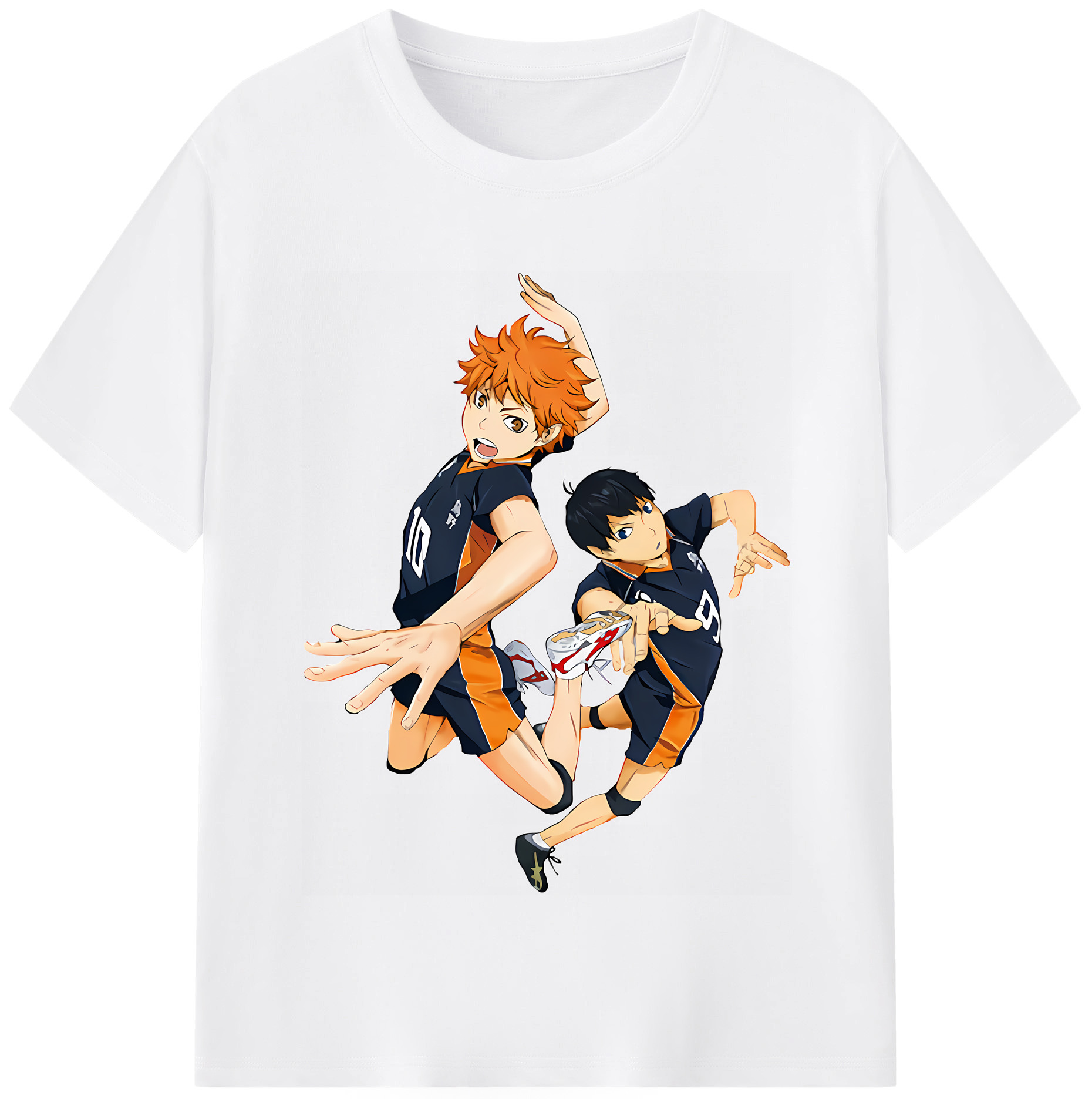 （画像用） ハイキュー!! Haikyu!! 綿100％半袖Tシャツ（フロントプリント）